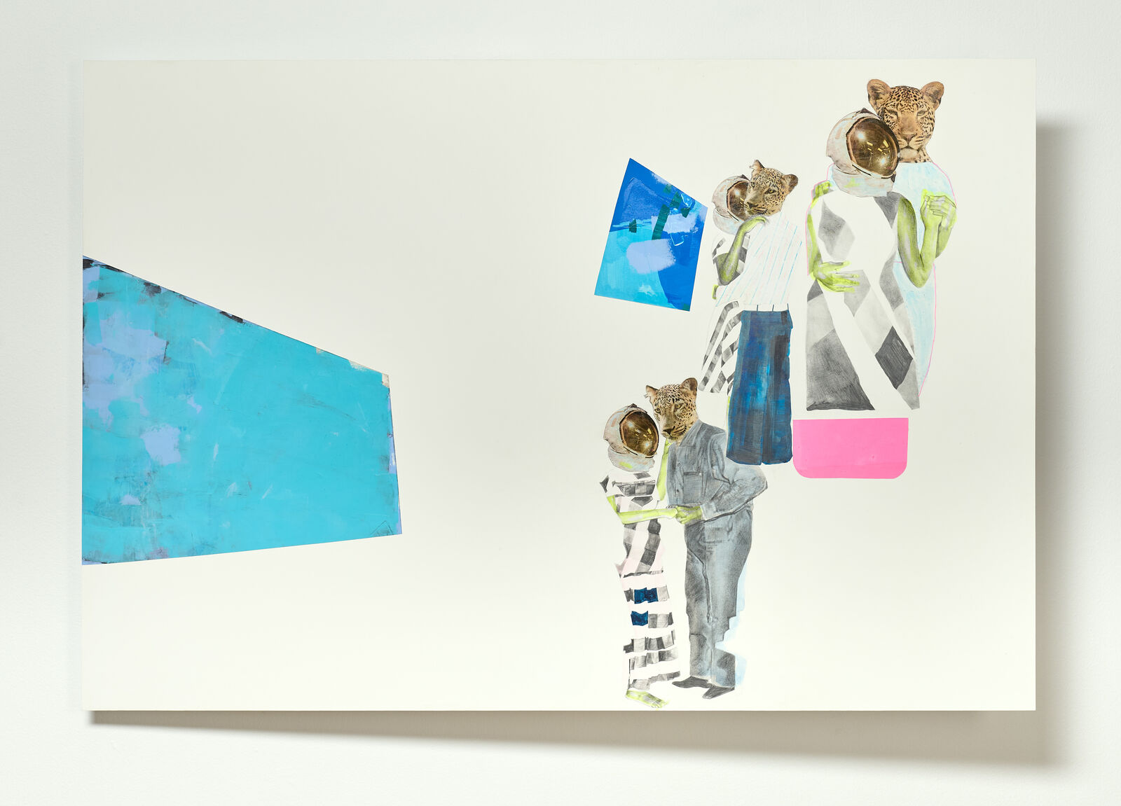 Artwork by Ruby Onyinyechi Amanze, THE BIG DANCE II; what are you training for? [POOL + AUDRE + ADA], Made of Graphite, ink and photo transfer on paper 