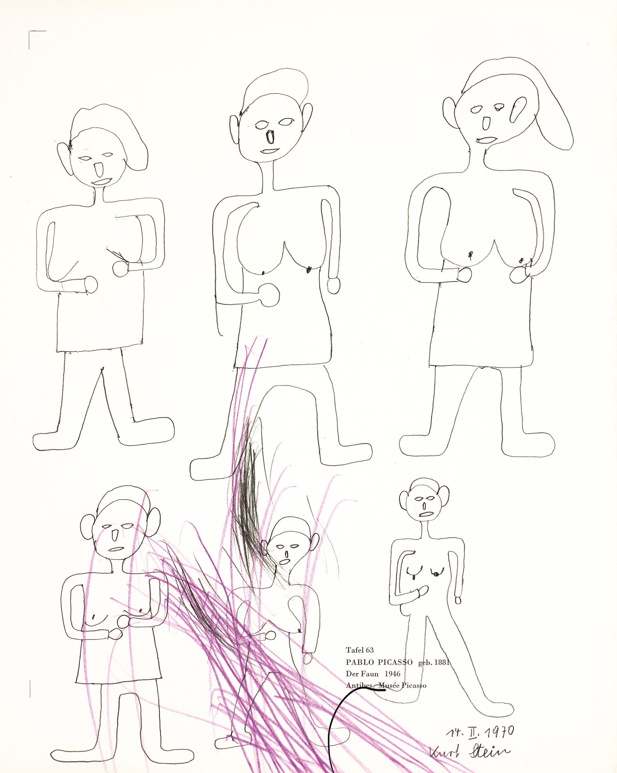 Women, overpainting? by Rudolf Limberger, 1970