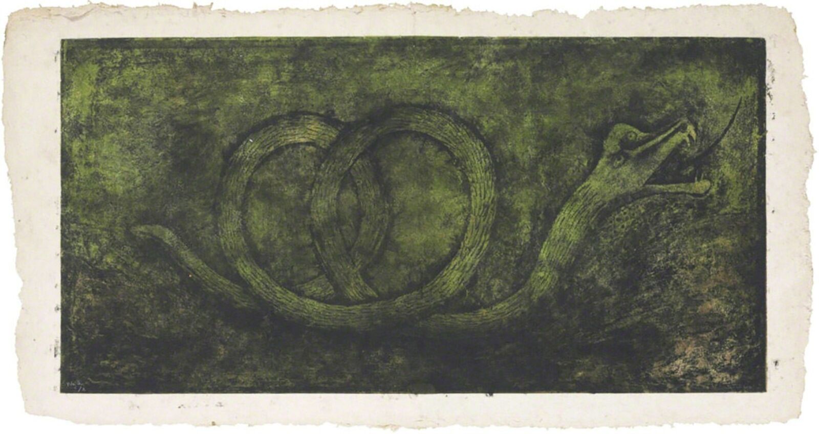 QUETZALCOATL by Rufino Tamayo, 1978