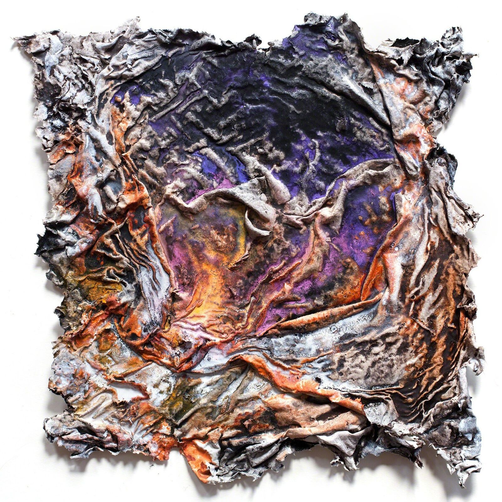 Charta: Niveus, Luteus et Indicus by Ruggero Vanni, 2014
