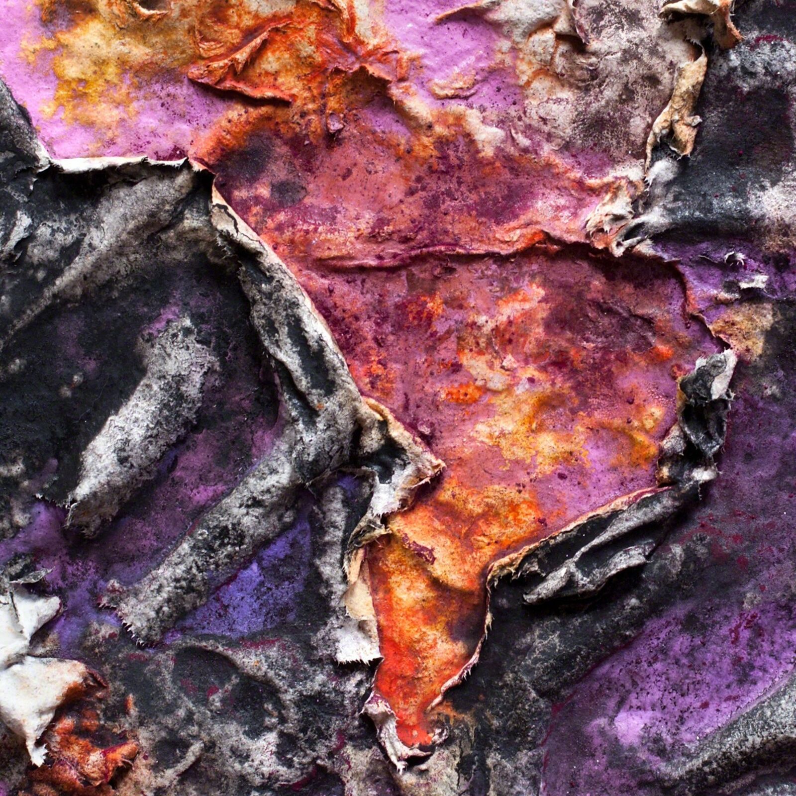 Artwork by Ruggero Vanni, Charta: Niveus, Luteus et Indicus, Made of Pigment, Watercolor, Handmade Paper 