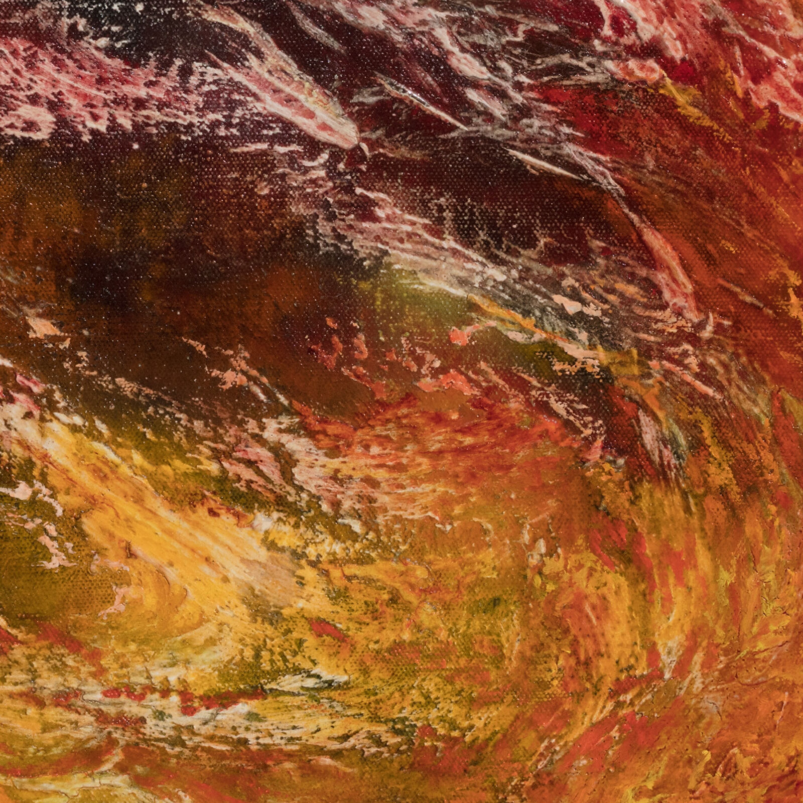 Artwork by Ruggero Vanni, Dies Irae, Made of Oil on Canvas 