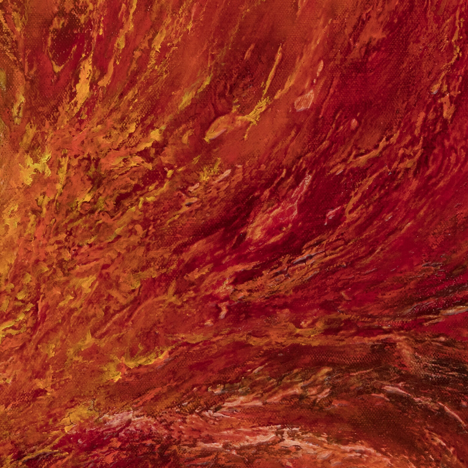 Artwork by Ruggero Vanni, Dies Irae, Made of Oil on Canvas 