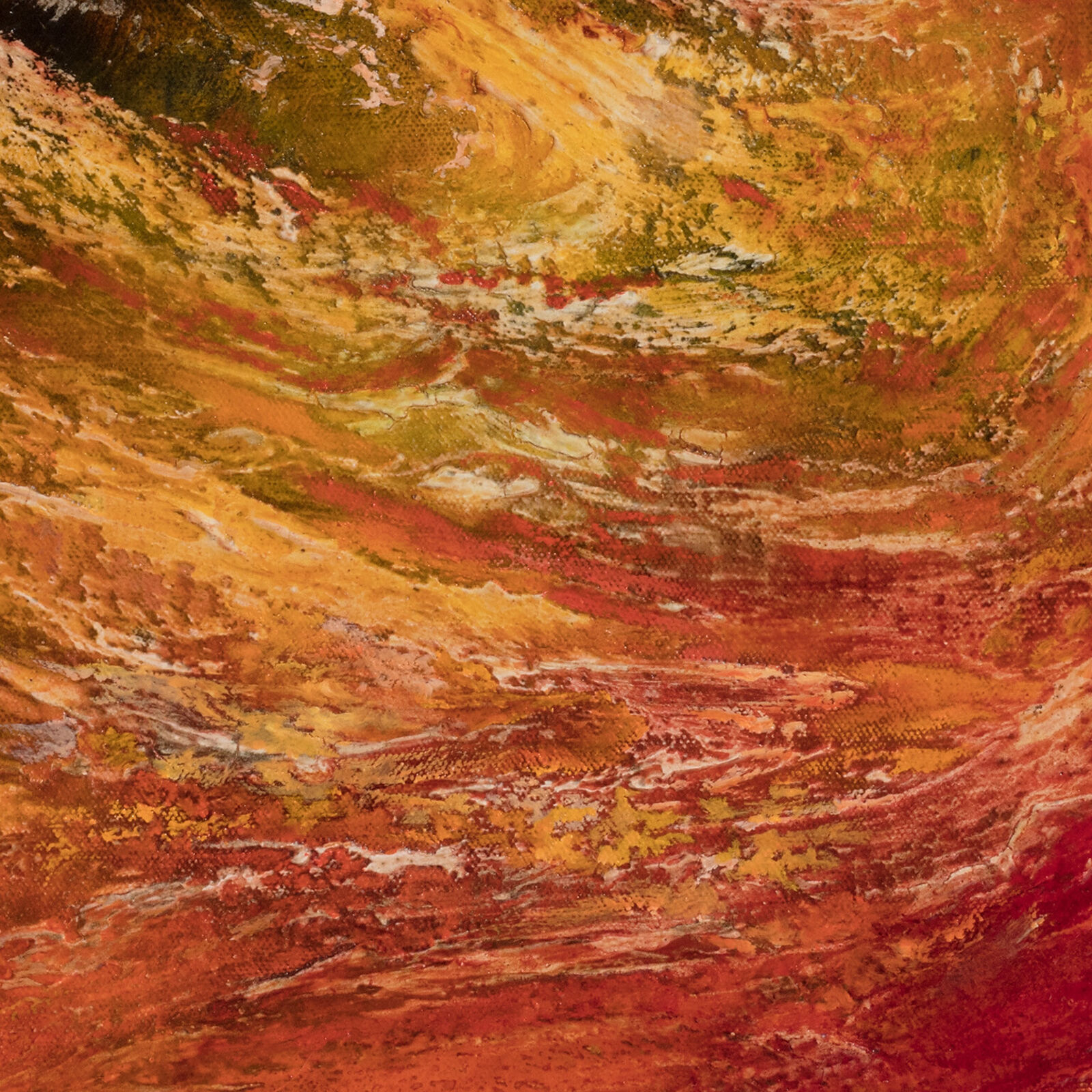 Artwork by Ruggero Vanni, Dies Irae, Made of Oil on Canvas 
