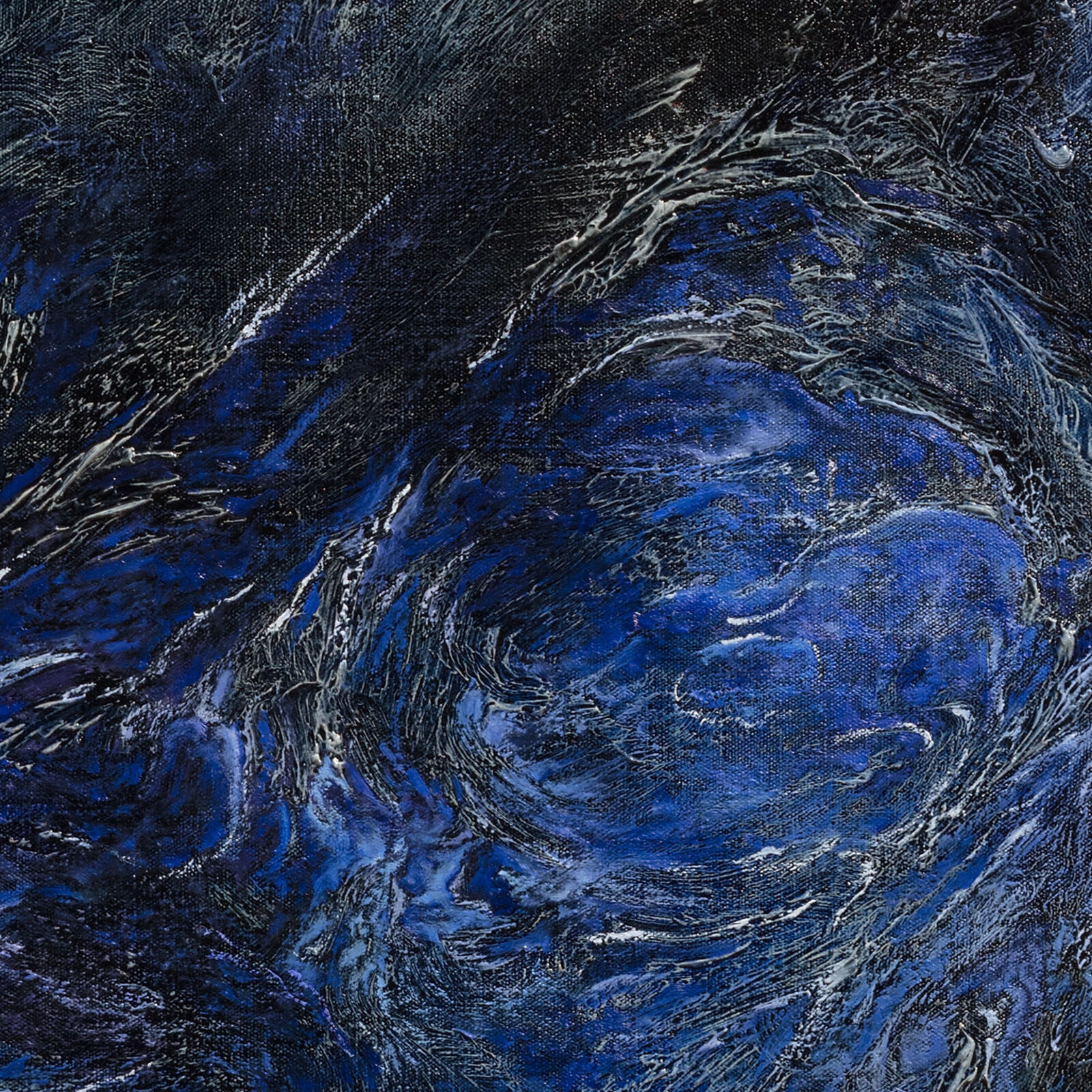 Artwork by Ruggero Vanni, Glacies Flammae Noctis, Made of Oil on Canvas 