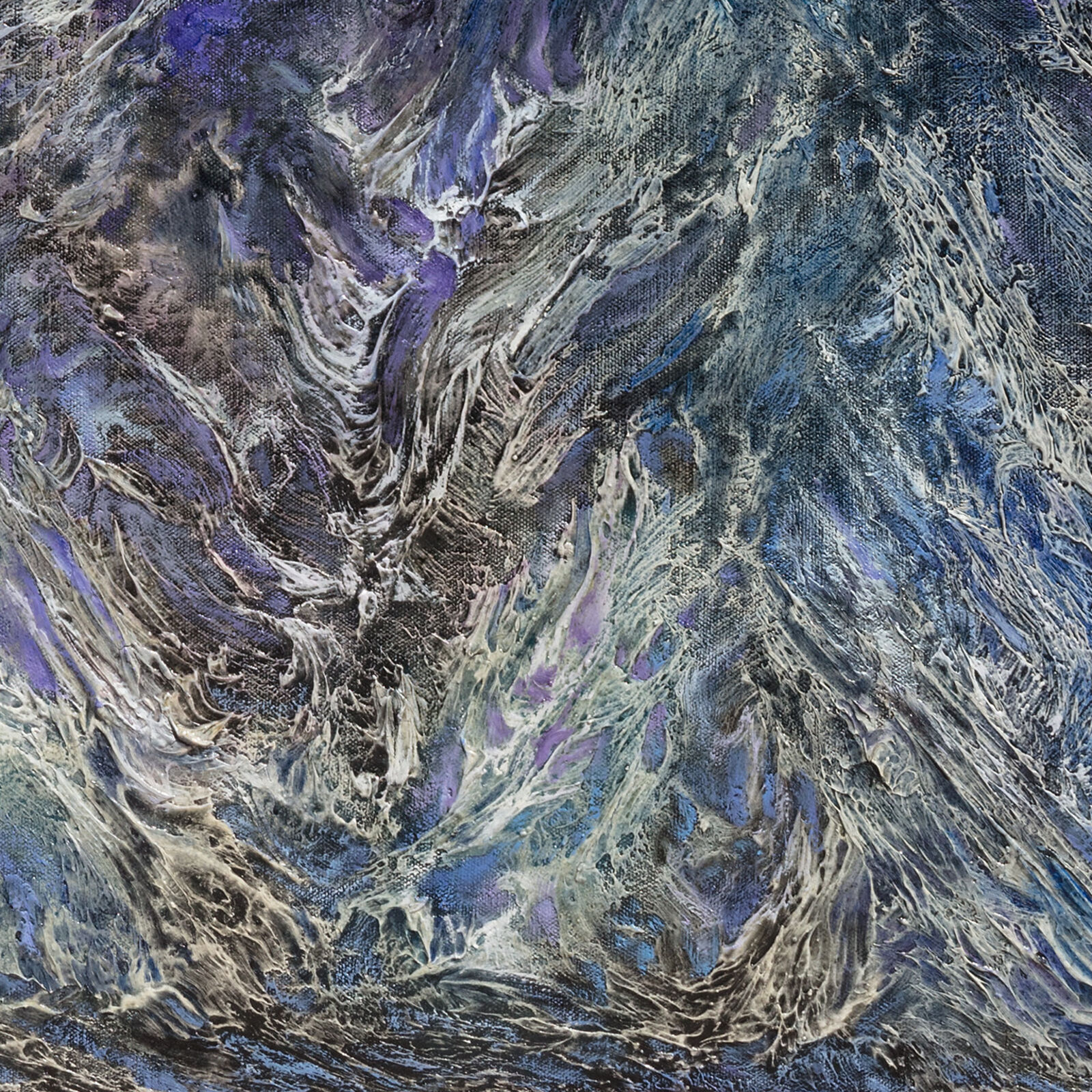 Artwork by Ruggero Vanni, Glacies Flammae Noctis, Made of Oil on Canvas 