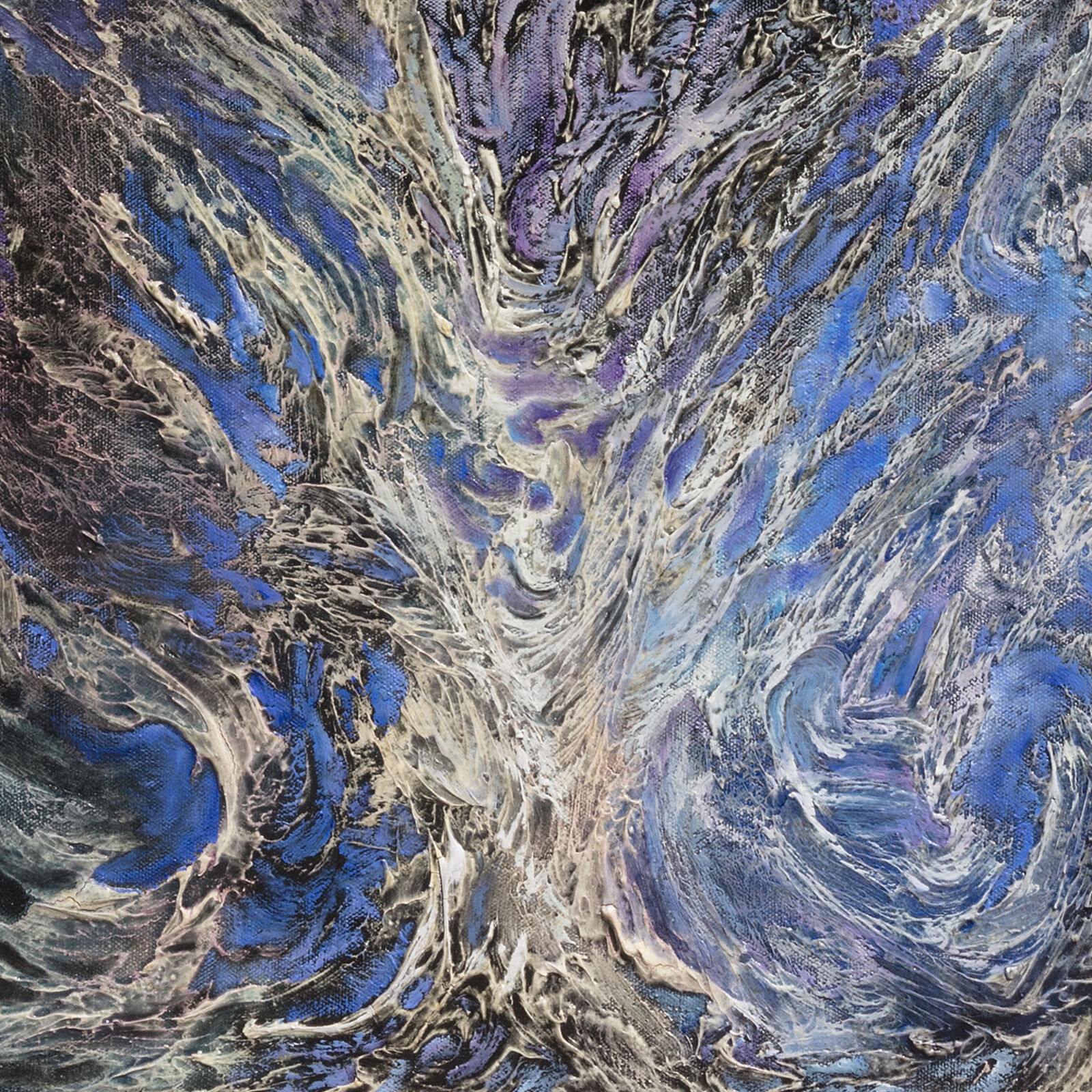 Artwork by Ruggero Vanni, Glacies Flammae Noctis, Made of Oil on Canvas 