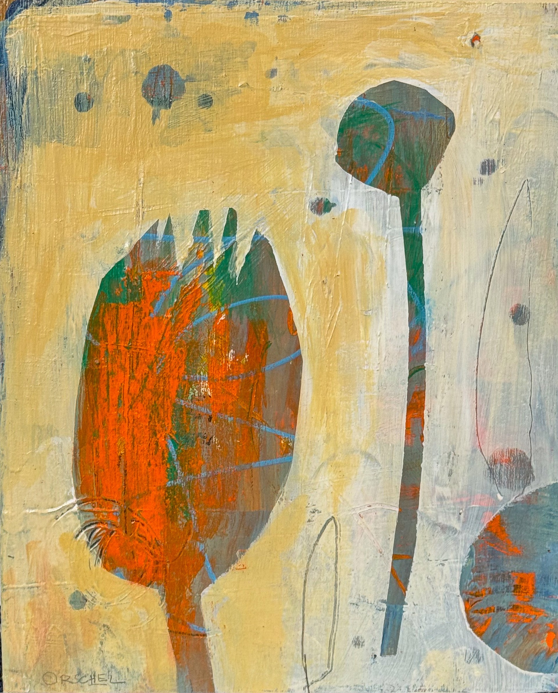 Spring Song 1 by Ruth  Orschel, 2024