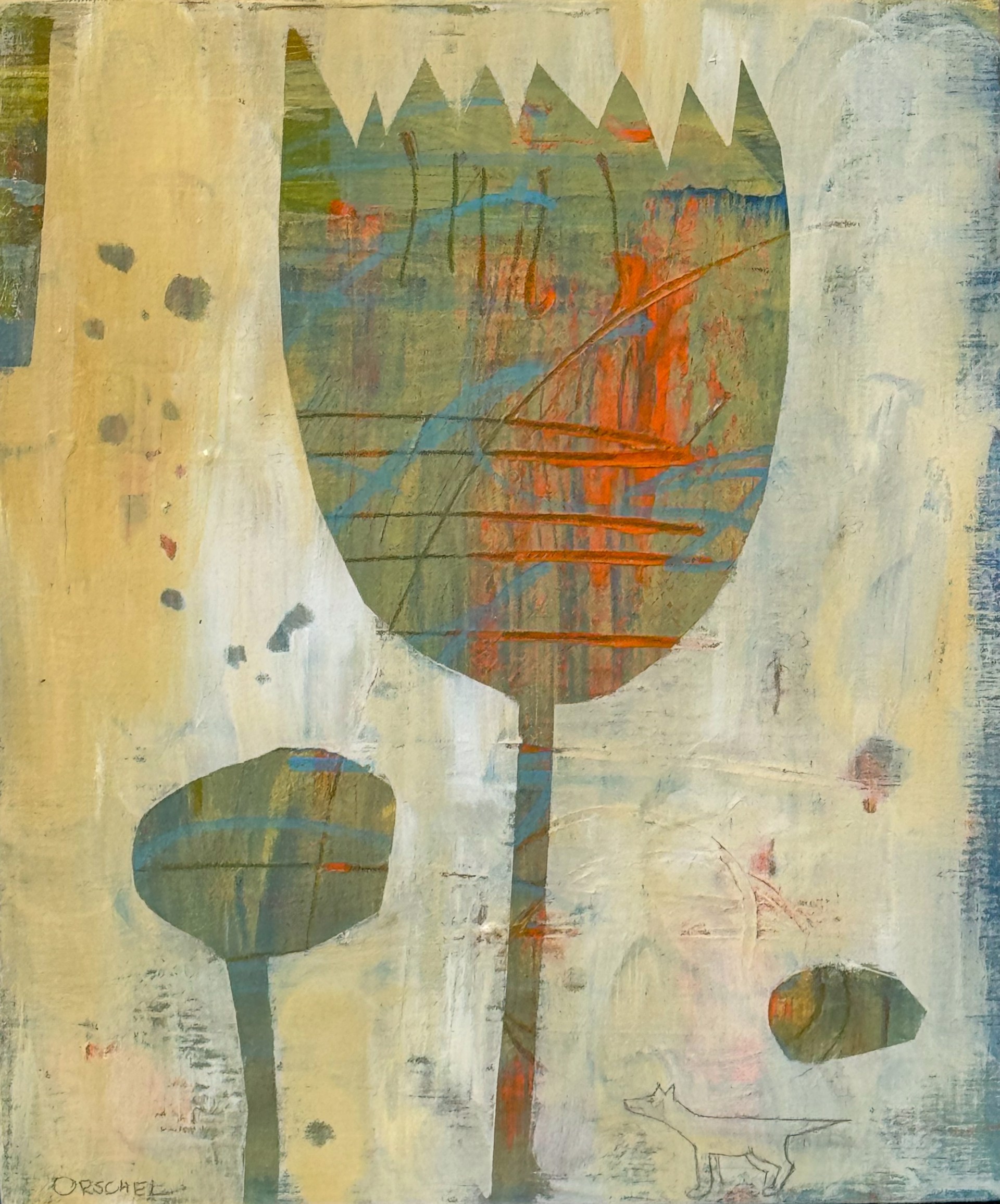 Spring Song 3 by Ruth  Orschel, 2024