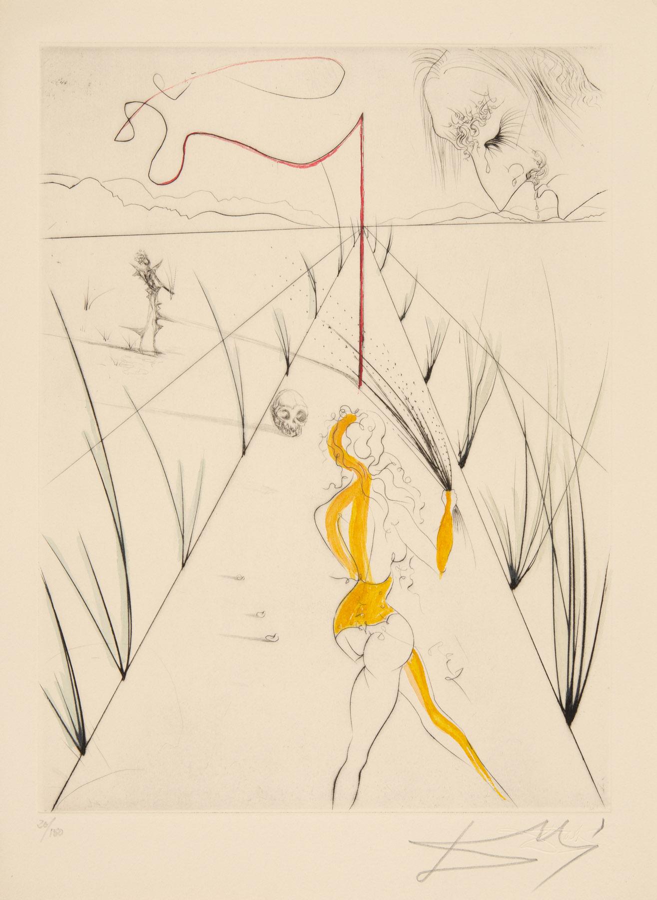 Allée Des Verges by Salvador Dalí, 1969