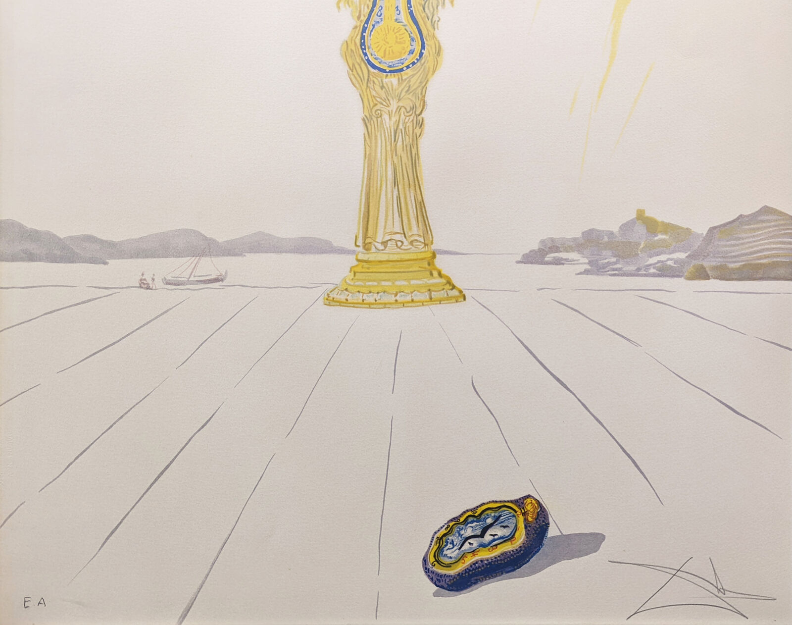 Artwork by Salvador Dalí, BAROMETER WOMAN, Made of Photolith 