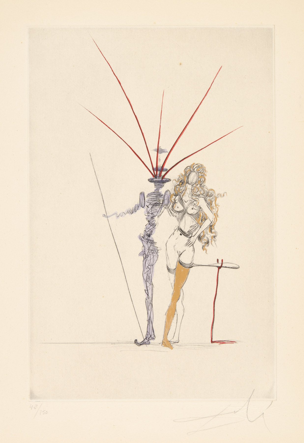 Frontispiece by Salvador Dalí, 1967