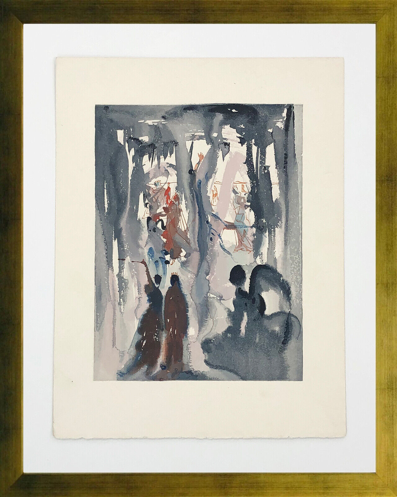 Artwork by Salvador Dalí, HEAVEN CANTO 12, Made of Woodblock 