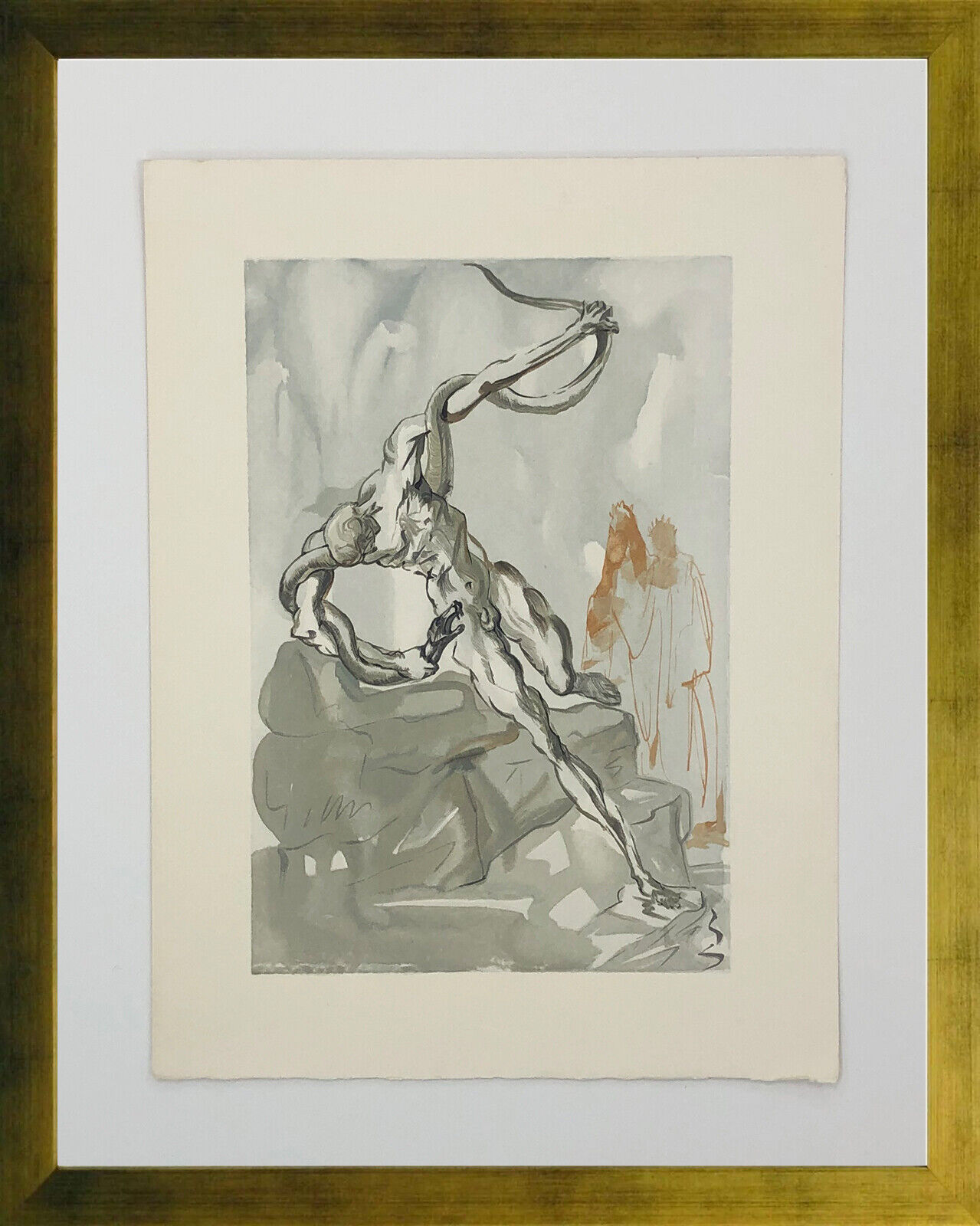 HELL CANTO 25 by Salvador Dalí, circa 1960
