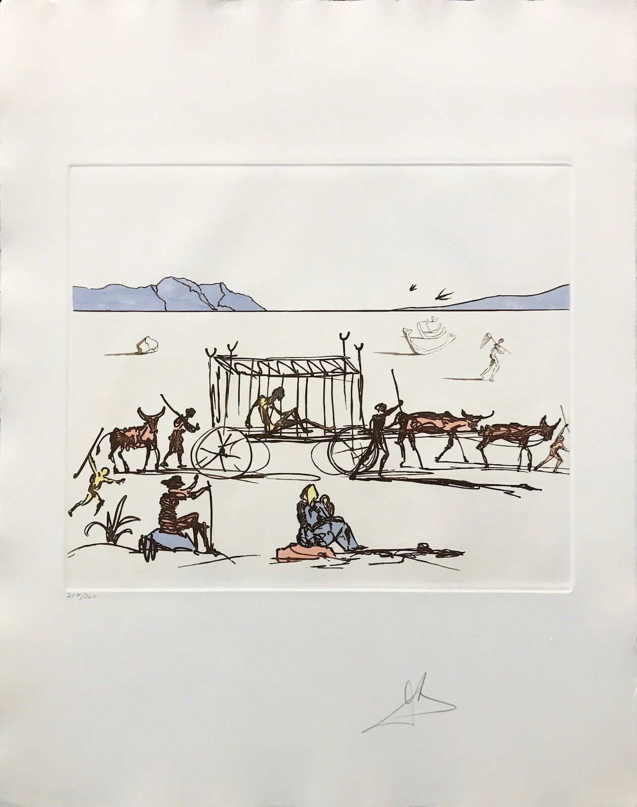 JUDGEMENT by Salvador Dalí, 1981