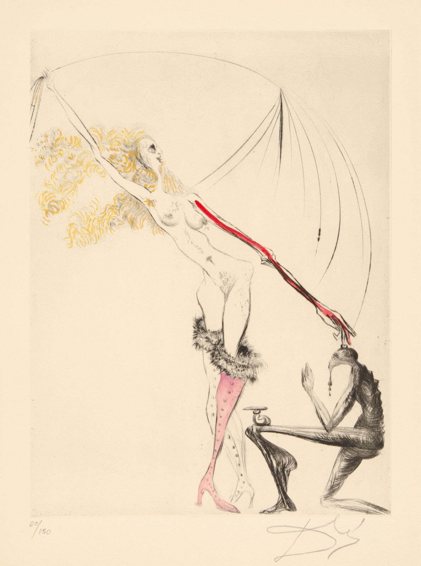Le Botte Violette by Salvador Dalí, 1969