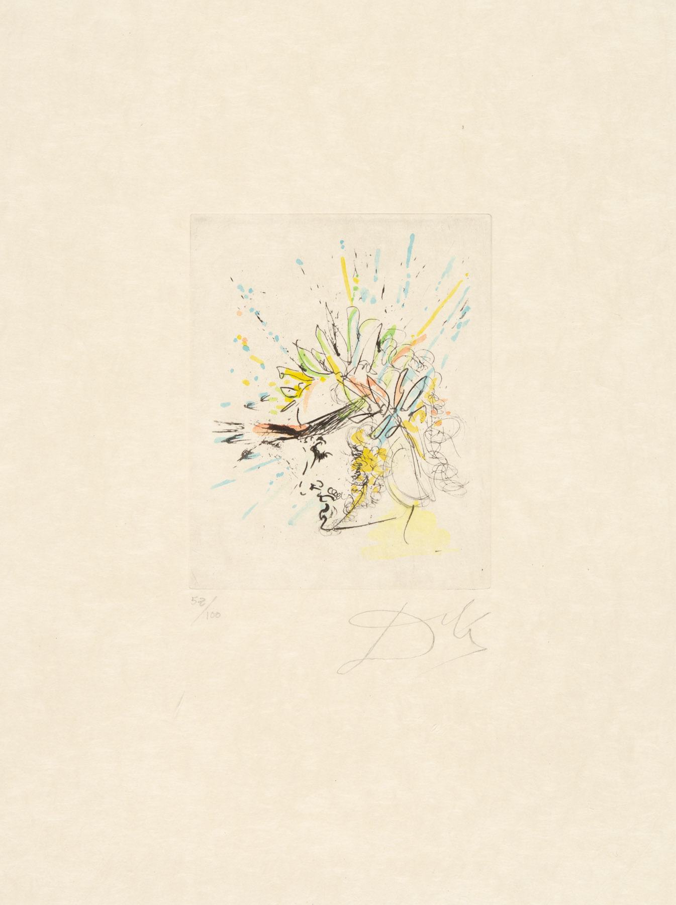Le Poète by Salvador Dalí, 1968