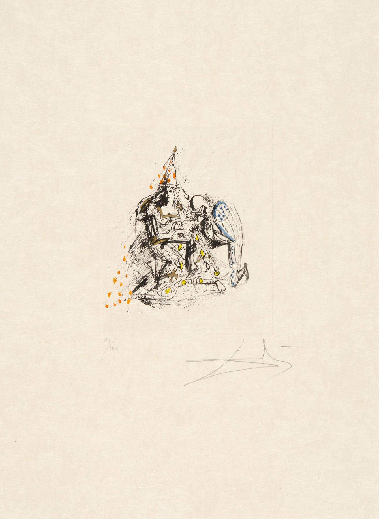 Le Soupirant by Salvador Dalí, 1968