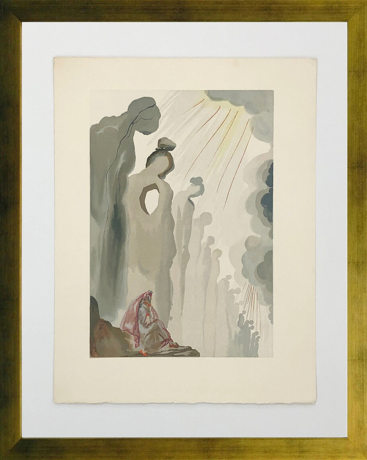 PURGATORY CANTO 13 by Salvador Dalí, circa 1960