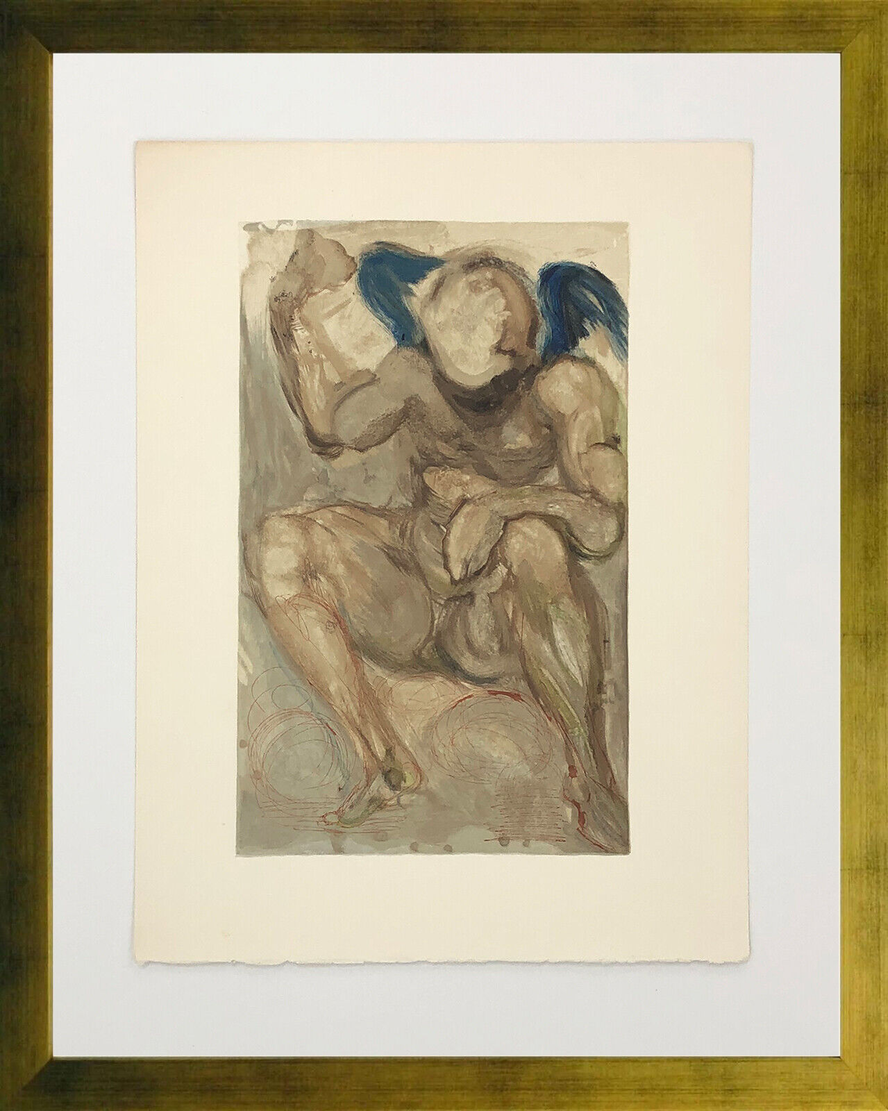 Artwork by Salvador Dalí, PURGATORY CANTO 15, Made of Woodblock 