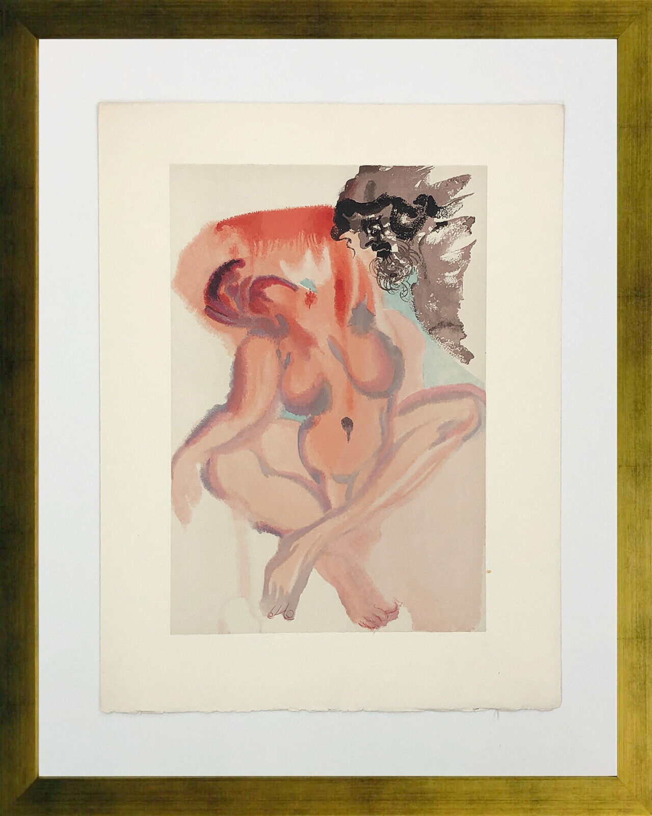 PURGATORY CANTO 4 by Salvador Dalí, circa 1960