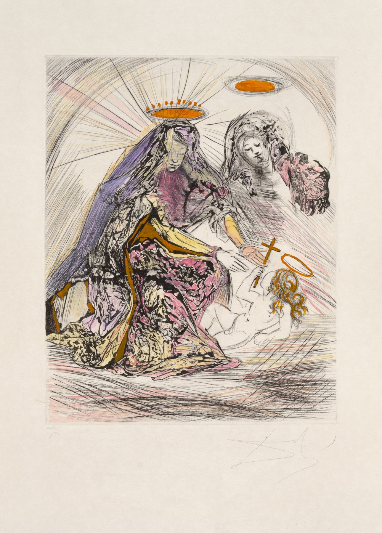 Saint Anne by Salvador Dalí, 1965