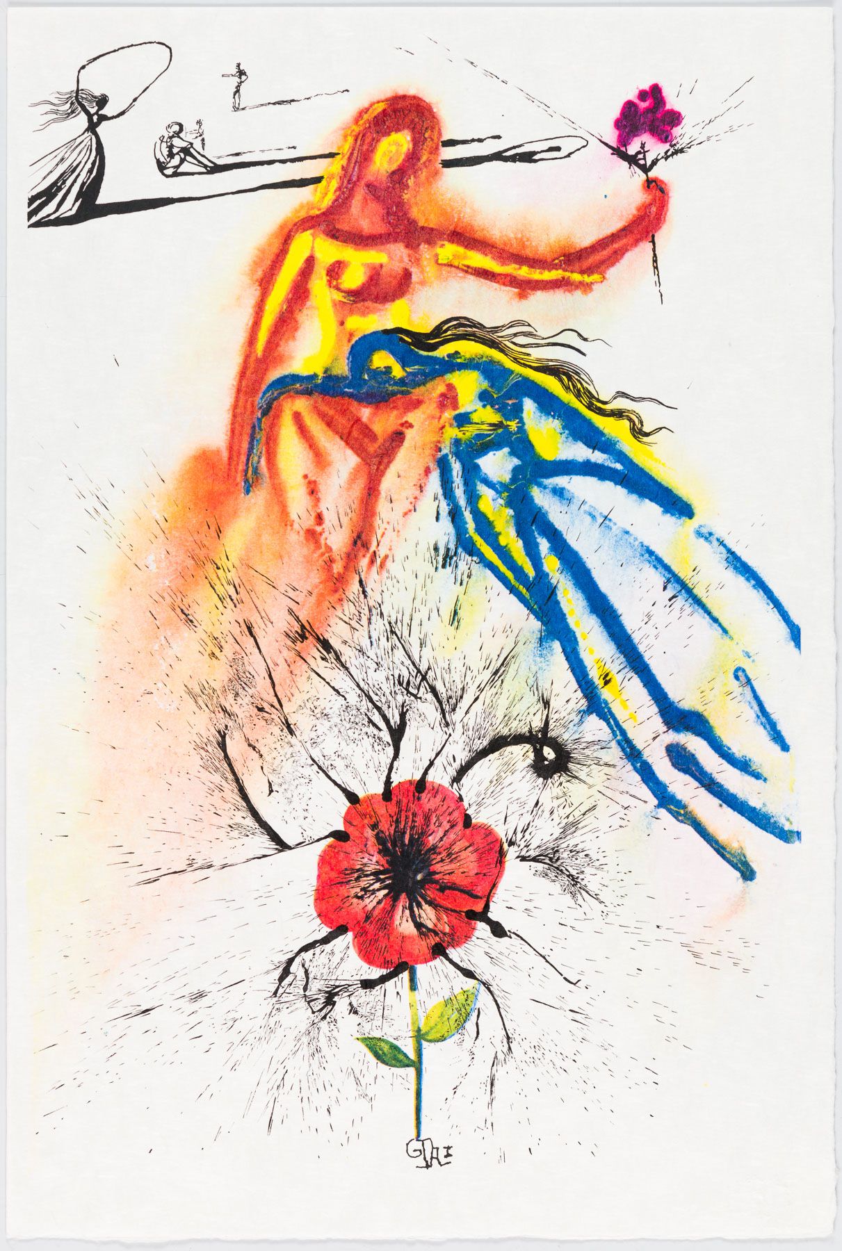 Alice’s Evidence by Salvador Dalí, 1969