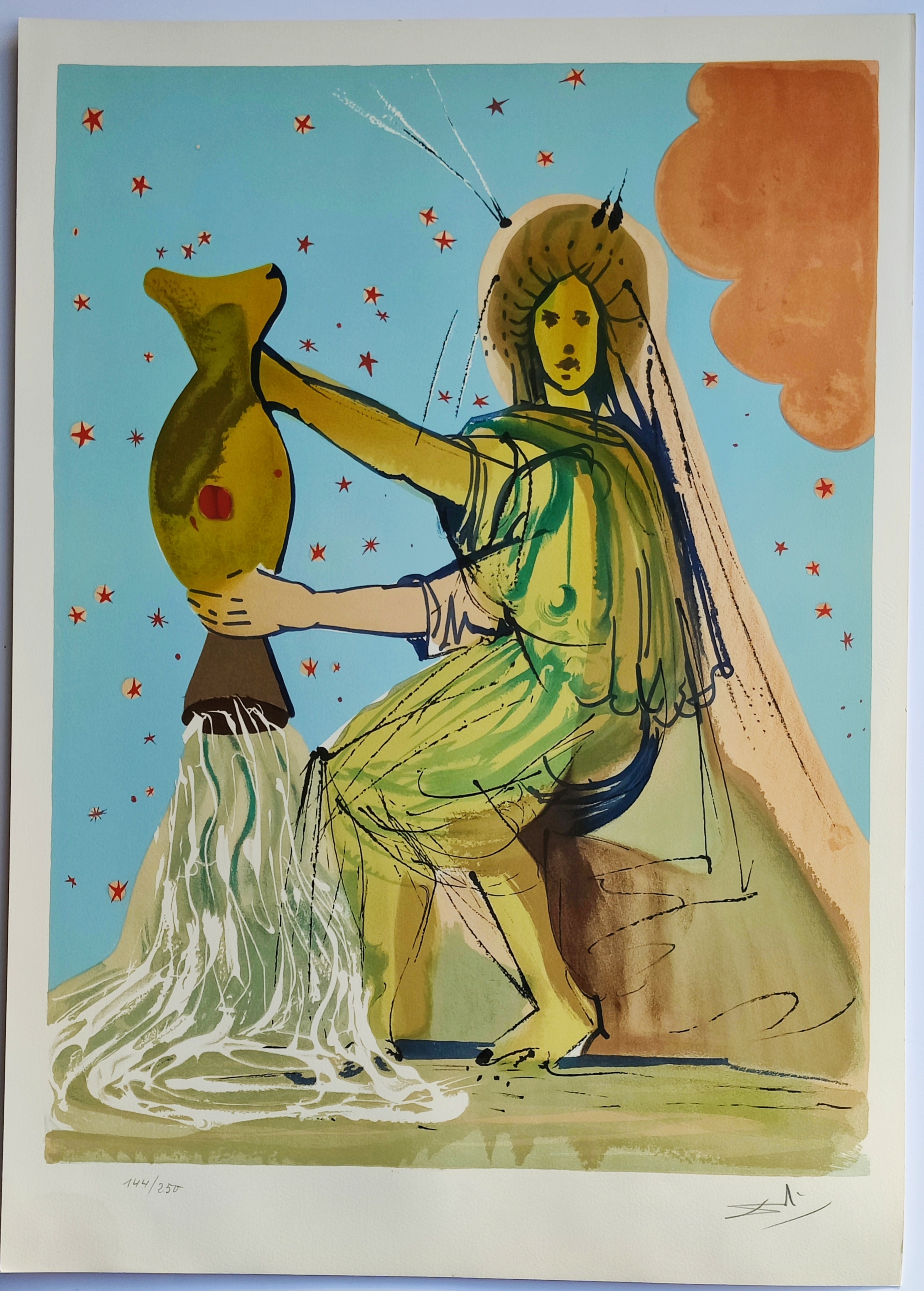 Aquarius from Signs of the Zodiac
