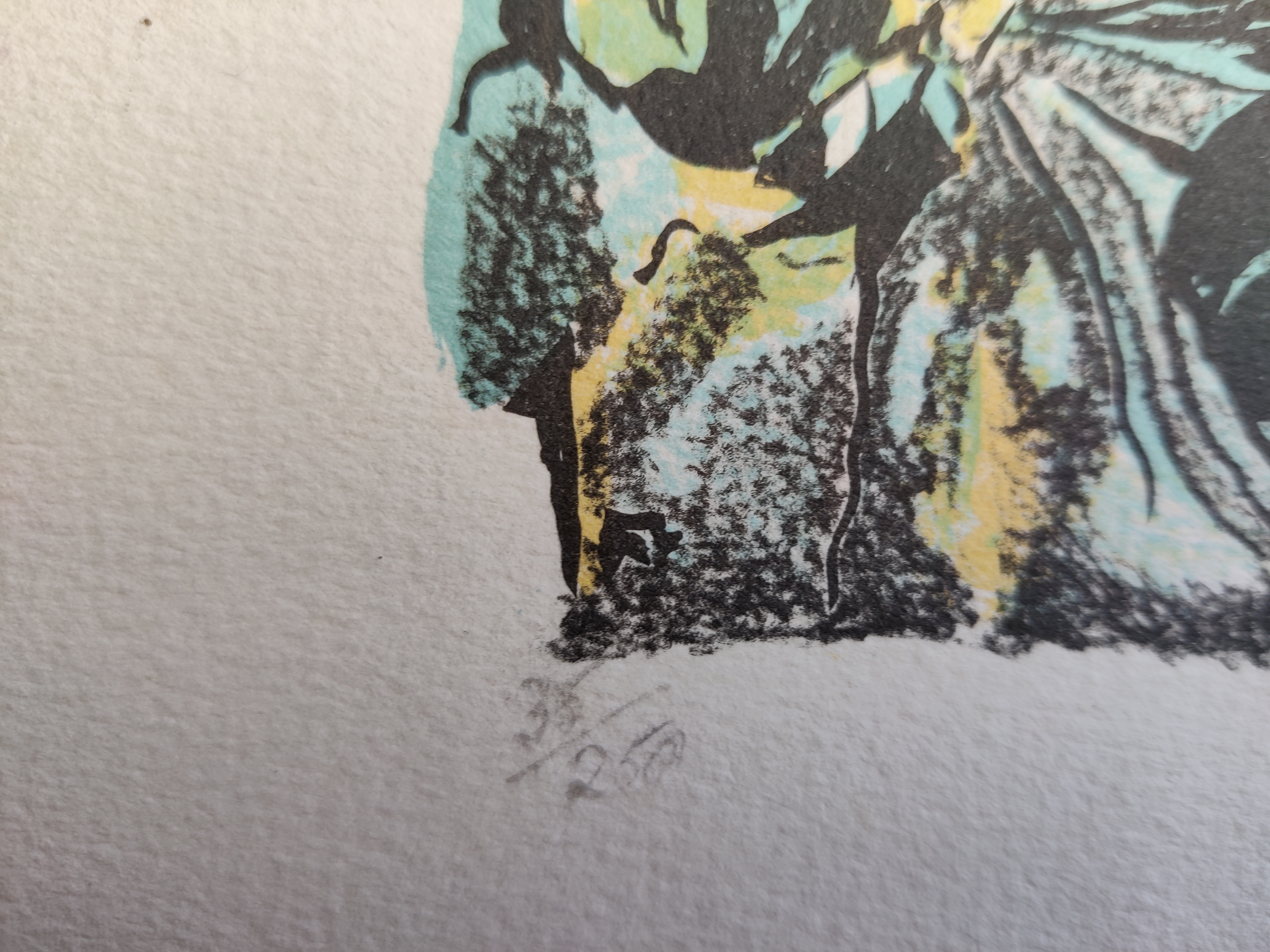 A painting of a dragonfly on a piece of paper.