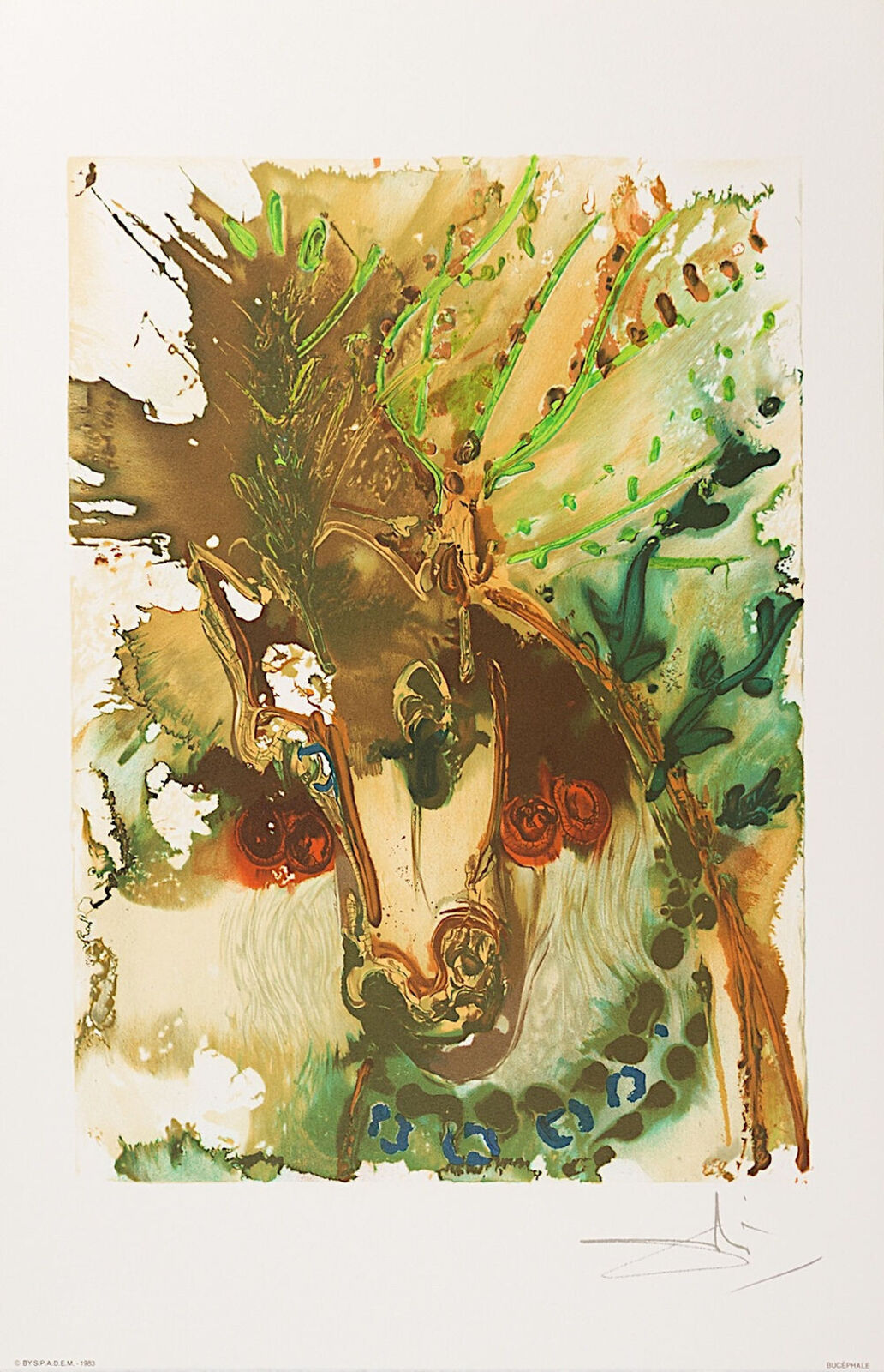 Bucéphale by Salvador Dalí, 1983