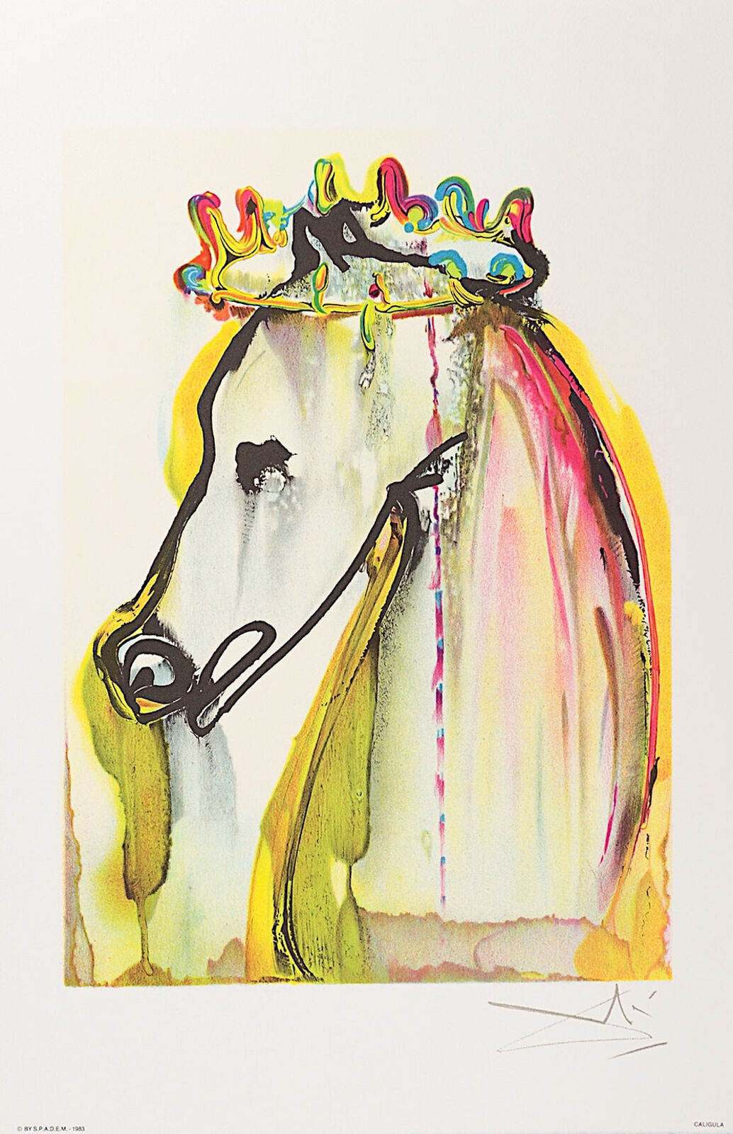 Caligula by Salvador Dalí, 1983