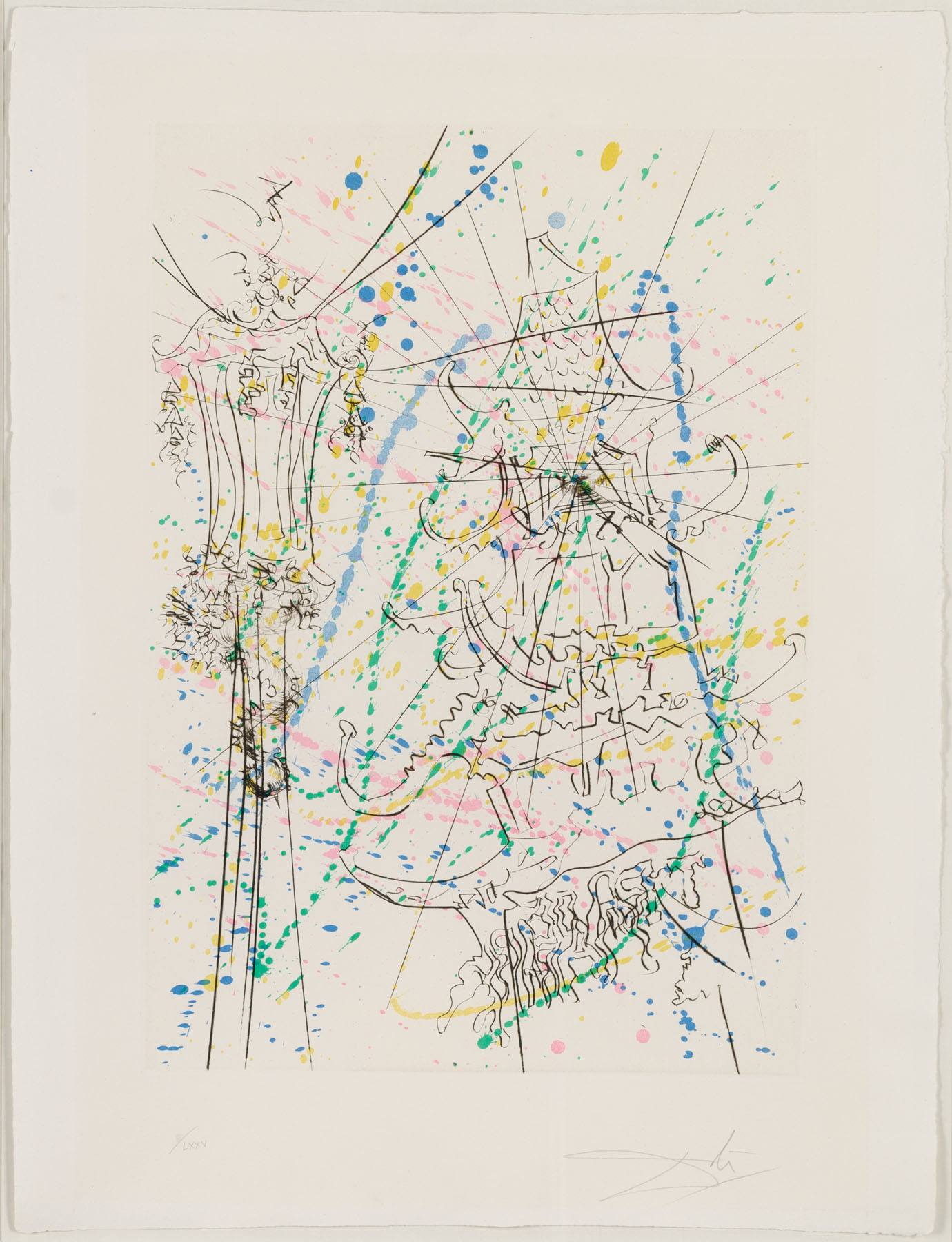 China Town by Salvador Dalí, 1970