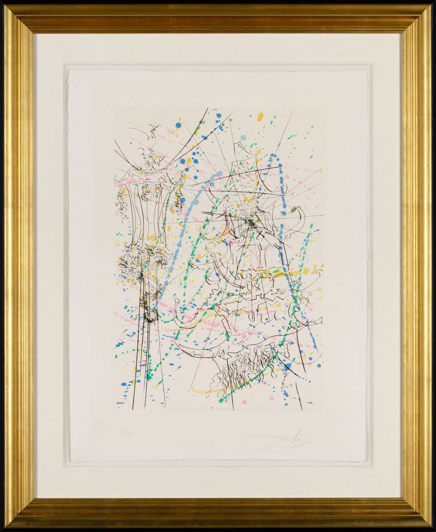 Artwork by Salvador Dalí, China Town, Made of Drypoint 