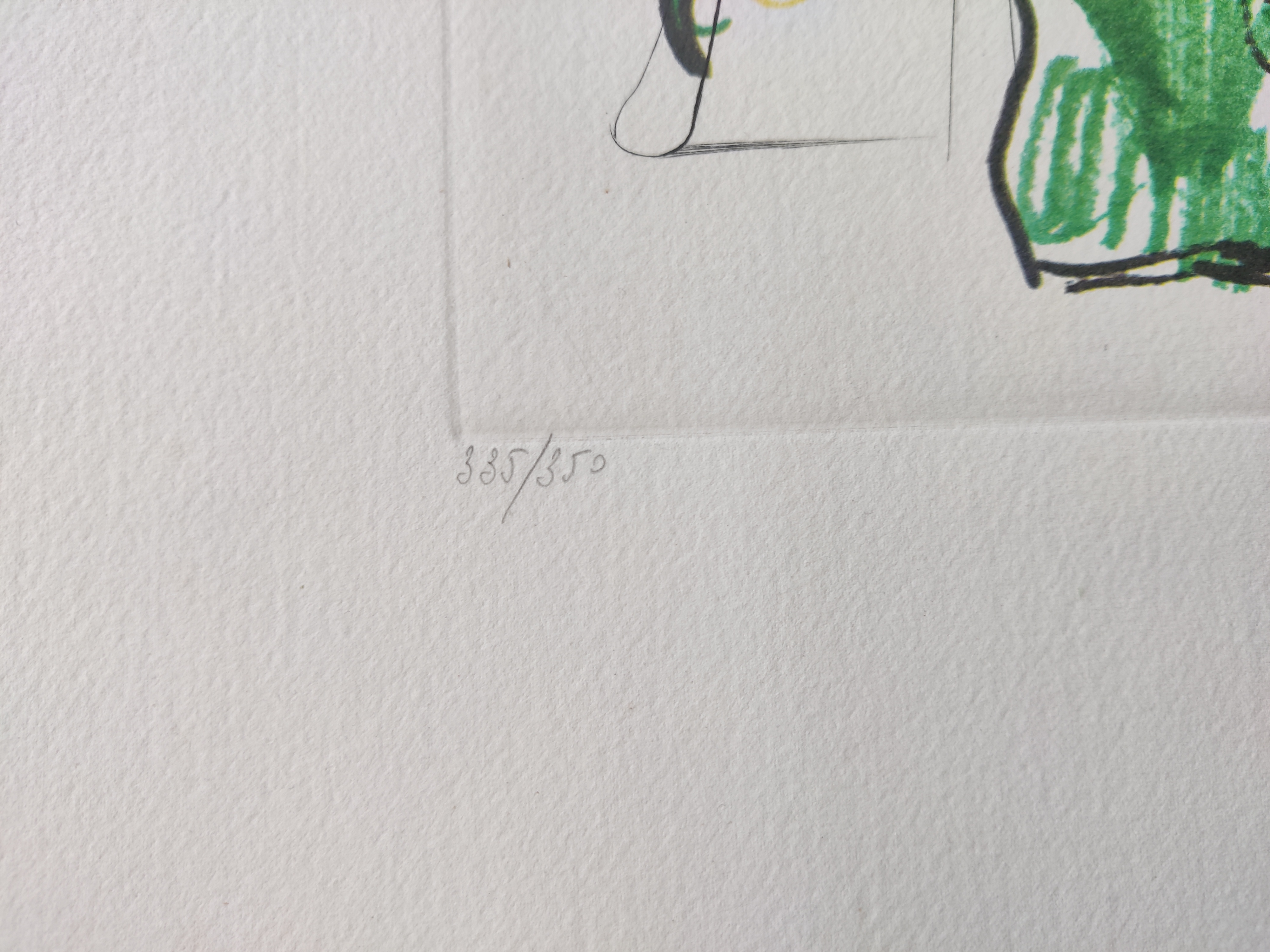 A drawing of a yellow flower on a white background.
