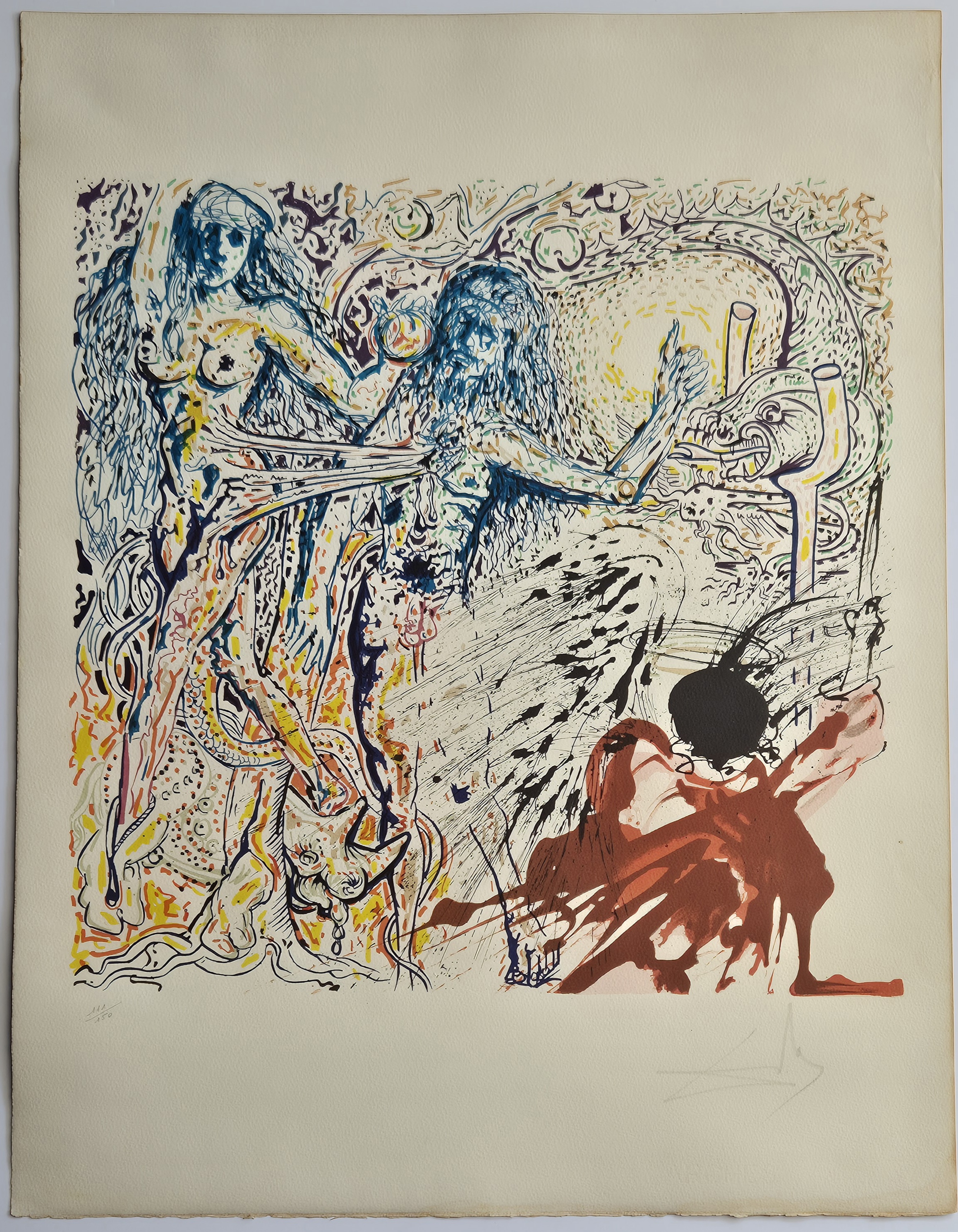 Le Paradis Perdu (Paradise Lost) by Salvador Dalí, 1974