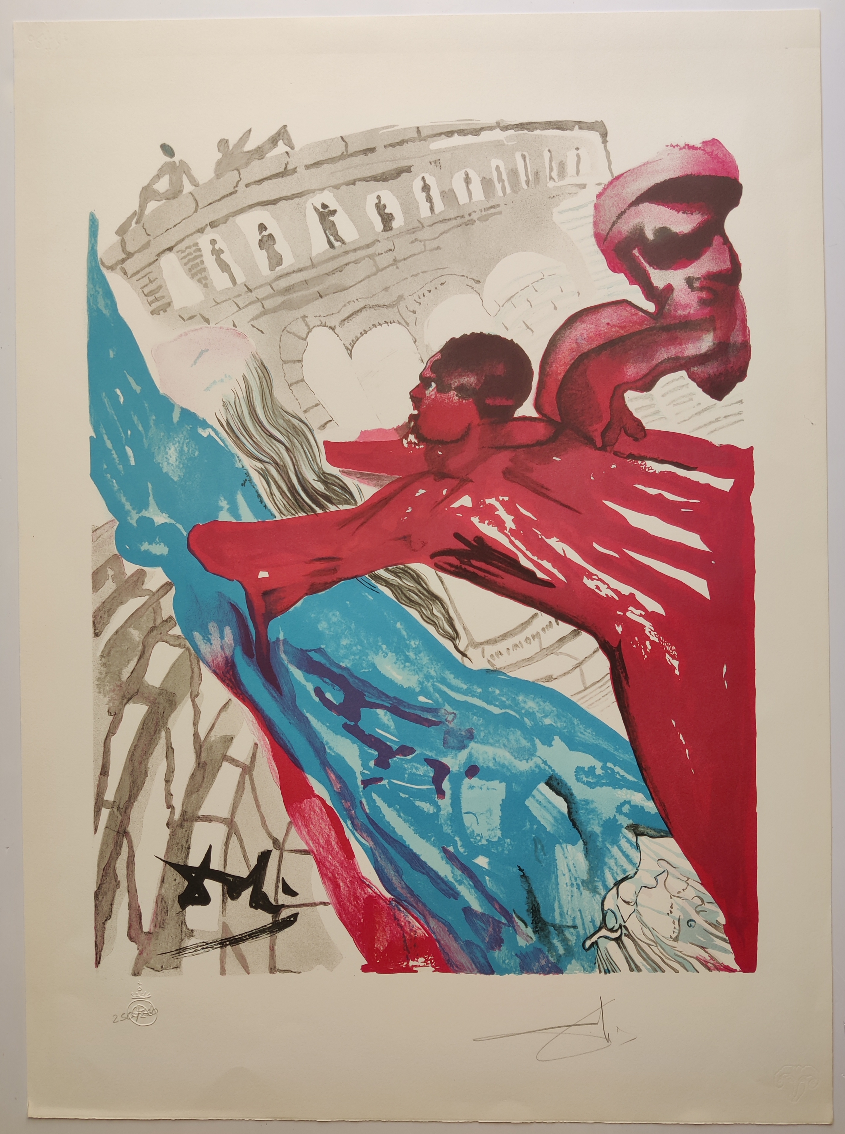 Mais o belle Dionee from L'Art d'Aimer suite by Salvador Dalí, 1979