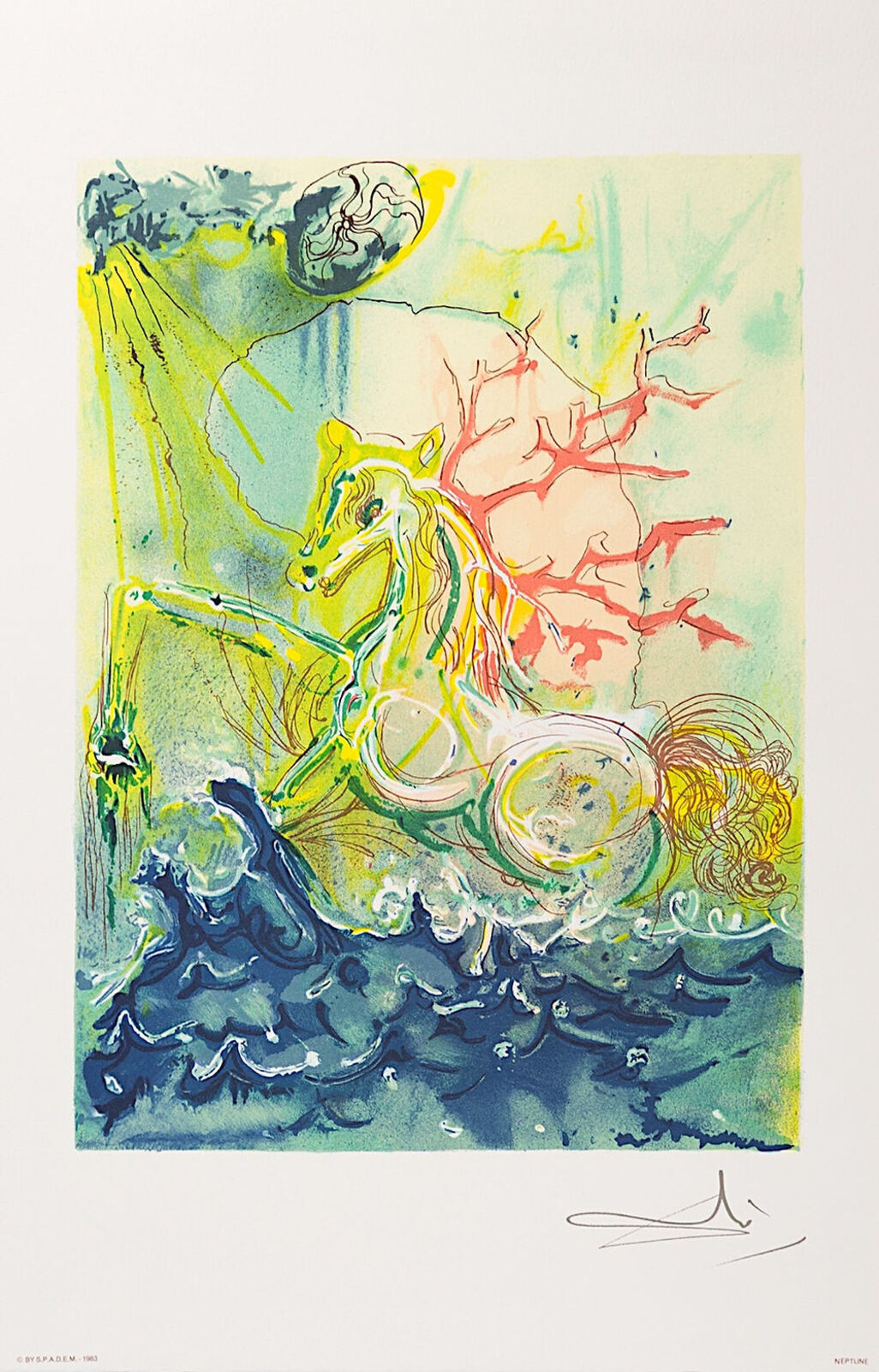Neptune by Salvador Dalí, 1983