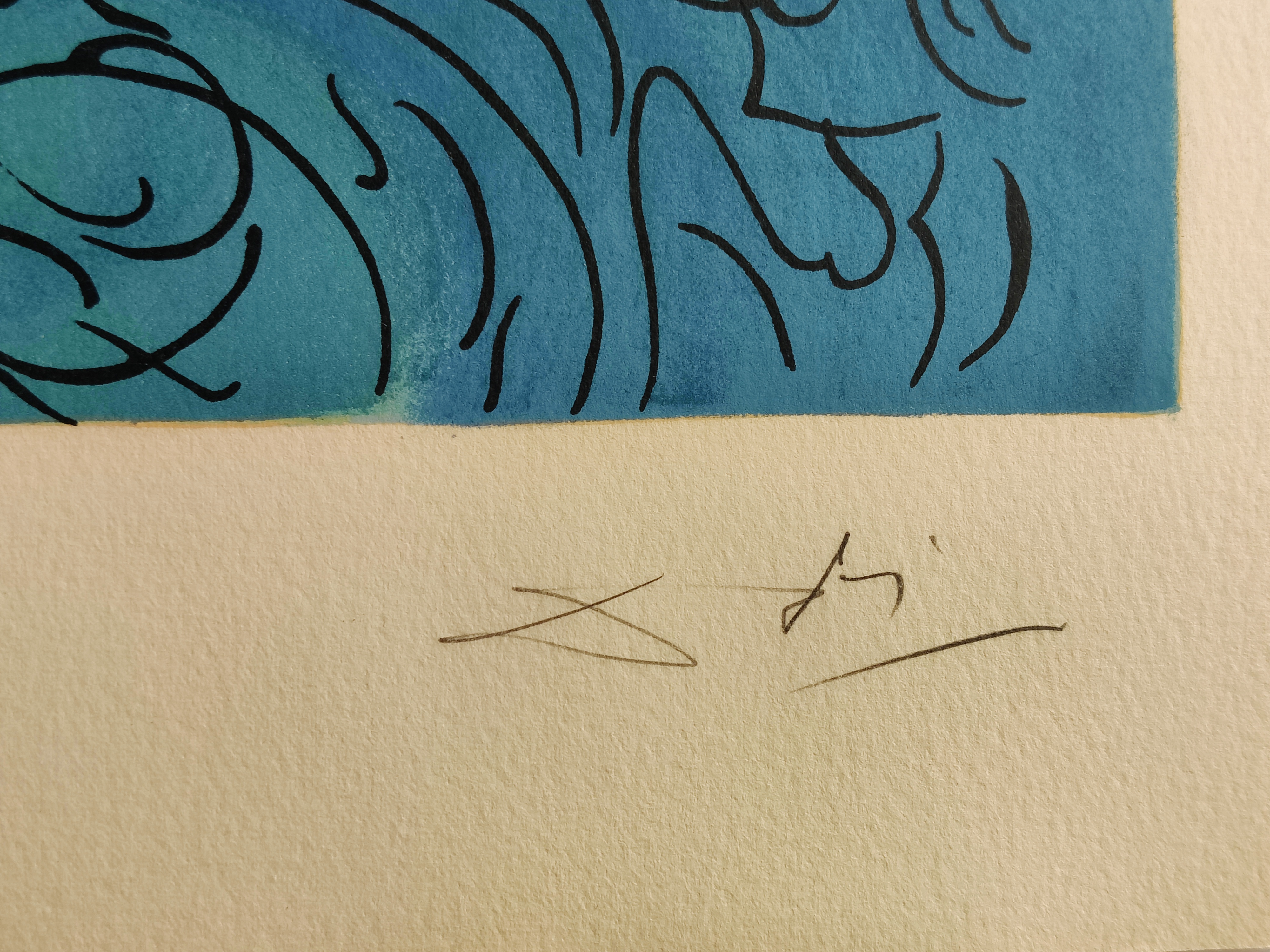 A mythological hybrid figure with a horse body and human torso aims a bow against a starry sky.