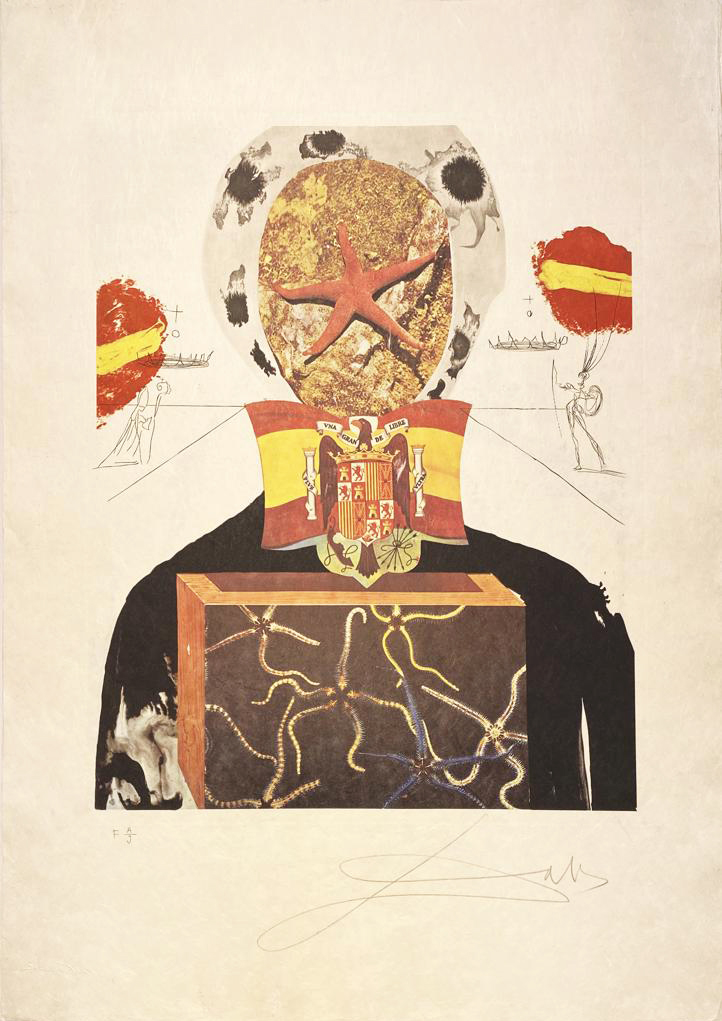 Surrealist King from Memories of Surrealism: eight plates by Salvador Dalí, 1971