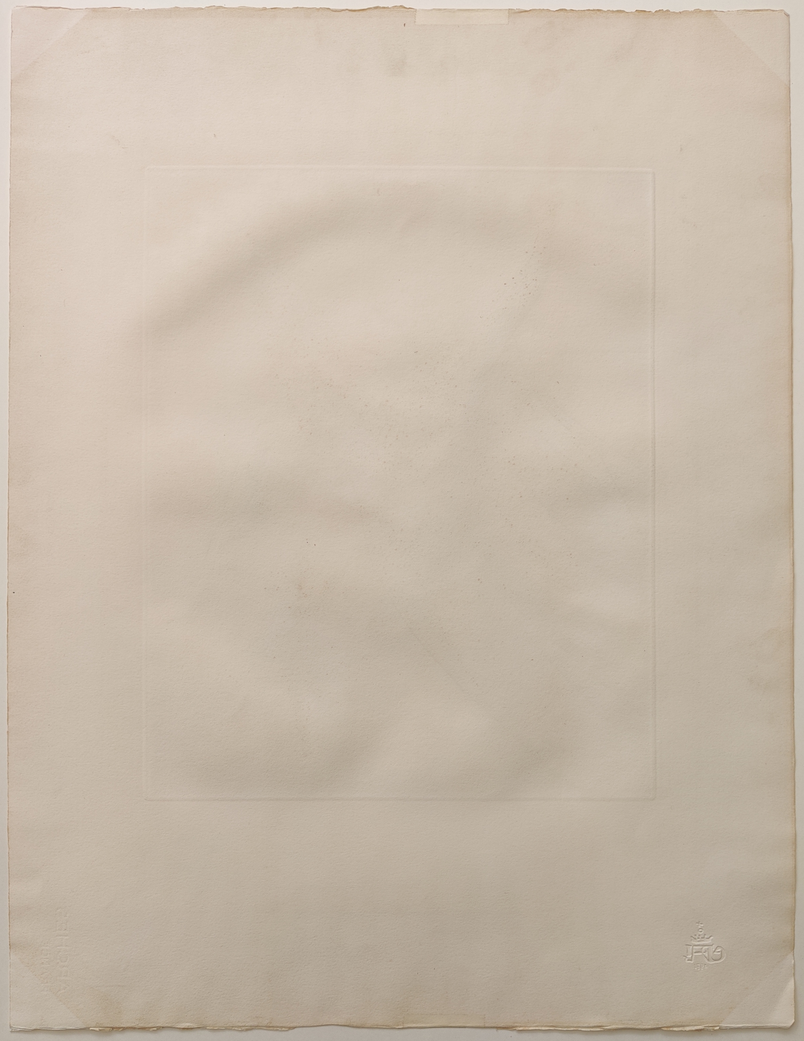 A drawing of a woman in a pink dress holding a flower.