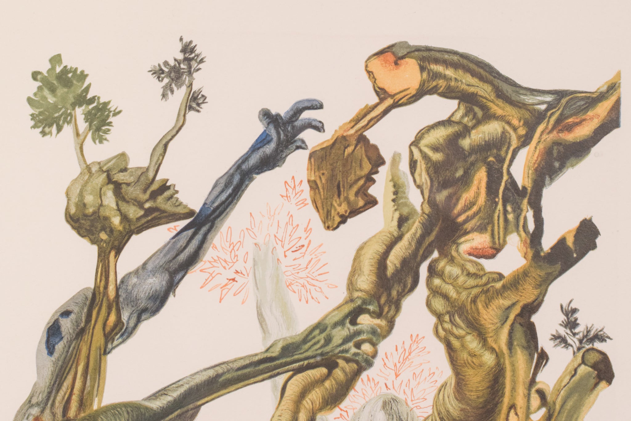 Artwork by Salvador Dalí, The Divine Comedy, Made of Lithograph 
