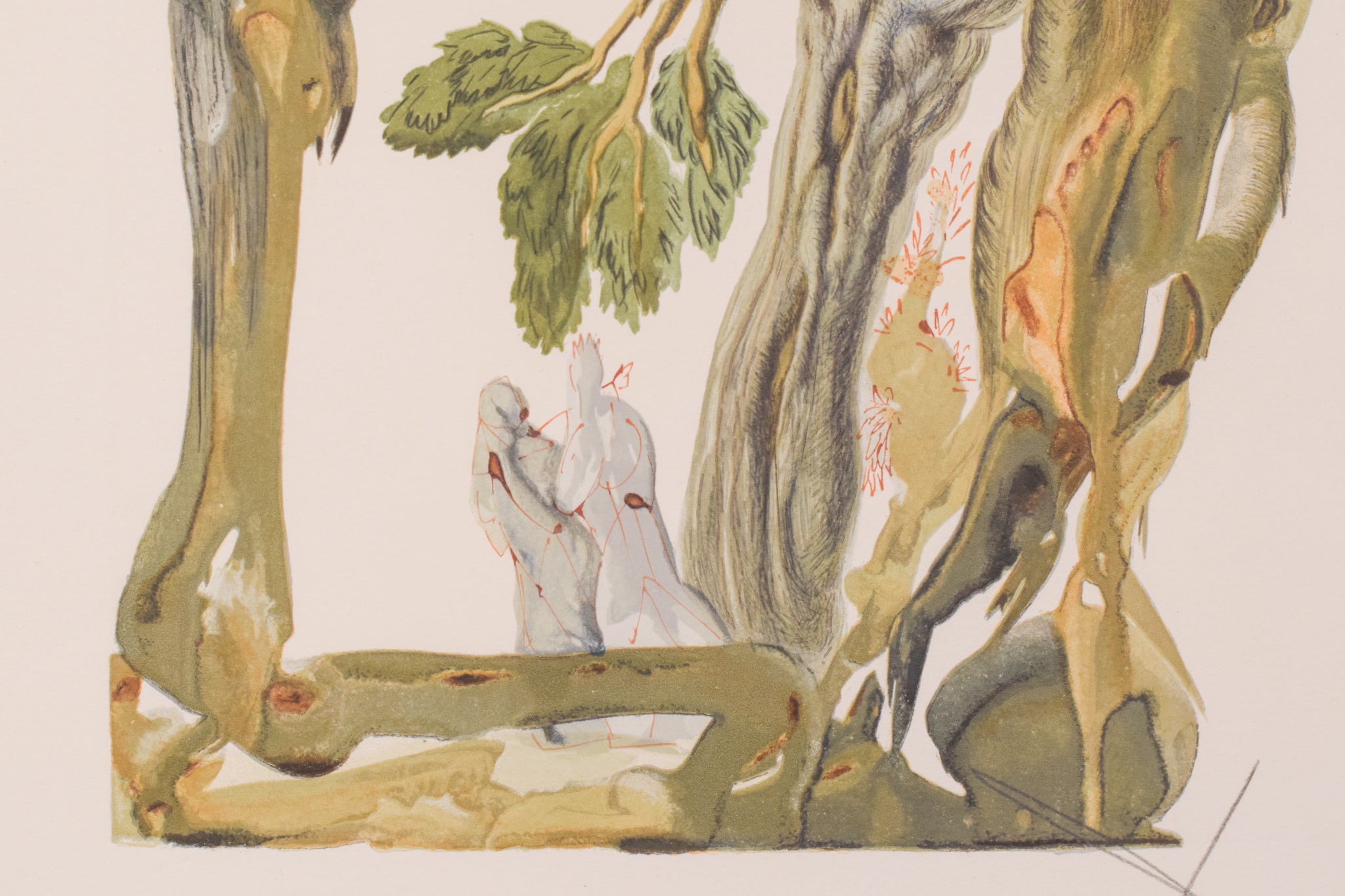 Artwork by Salvador Dalí, The Divine Comedy, Made of Lithograph 