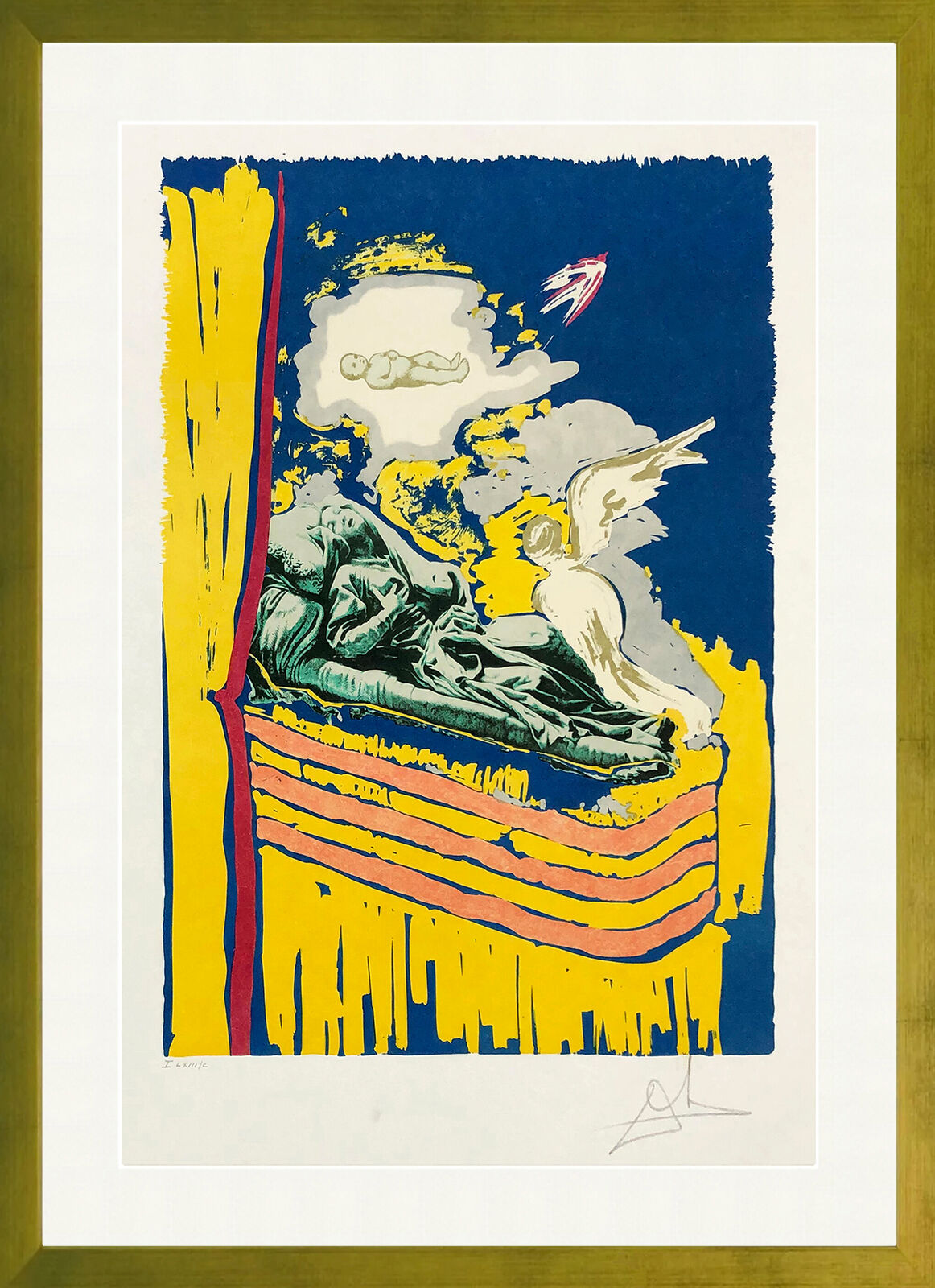 Artwork by Salvador Dalí, The Immaculate Conception (hand signed lithograph), Made of Lithograph 