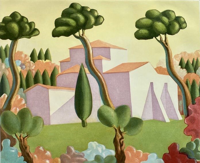 Paesaggio 1990 by Salvo, 1990