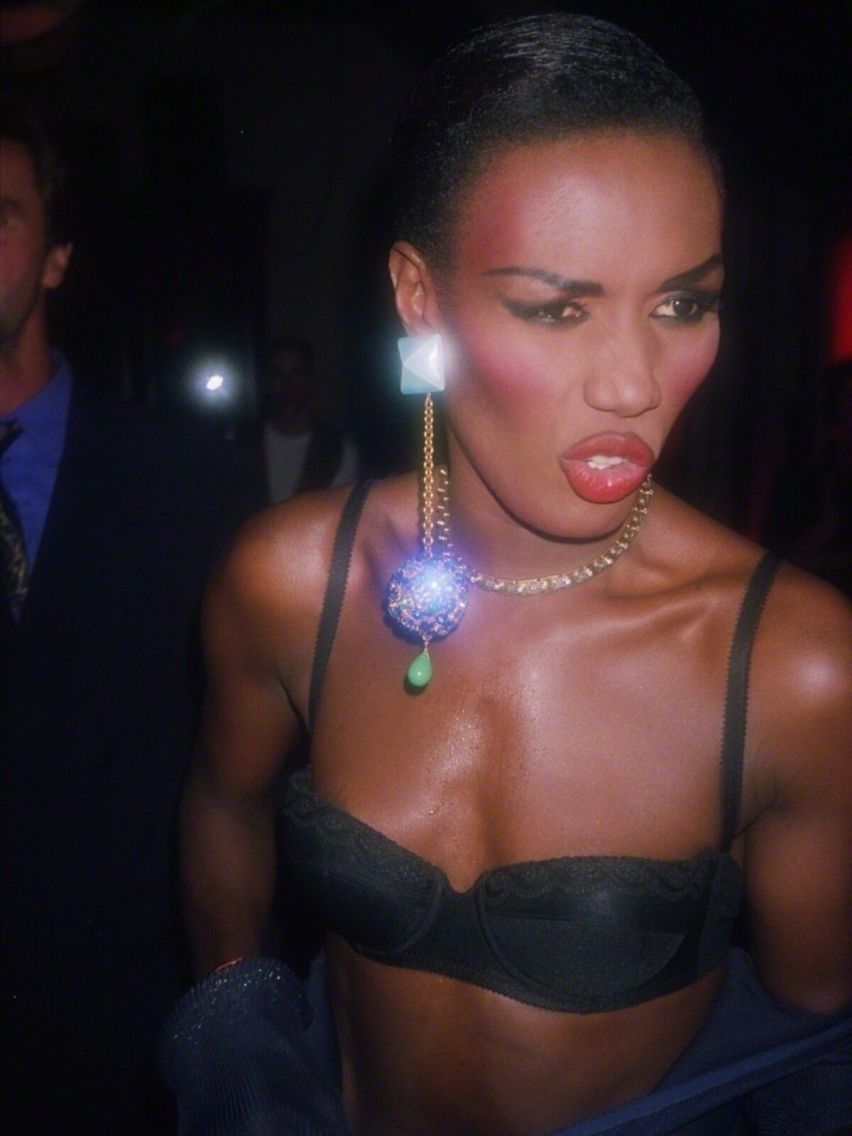 Grace Jones by Sam Bolton, 1986