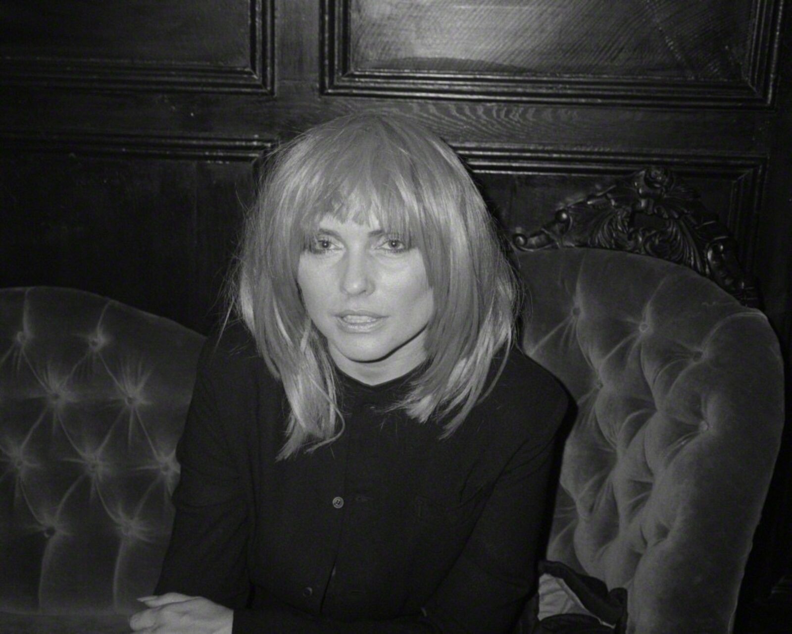 Debbie Harrie with Wig by Sam Bolton, circa 1986