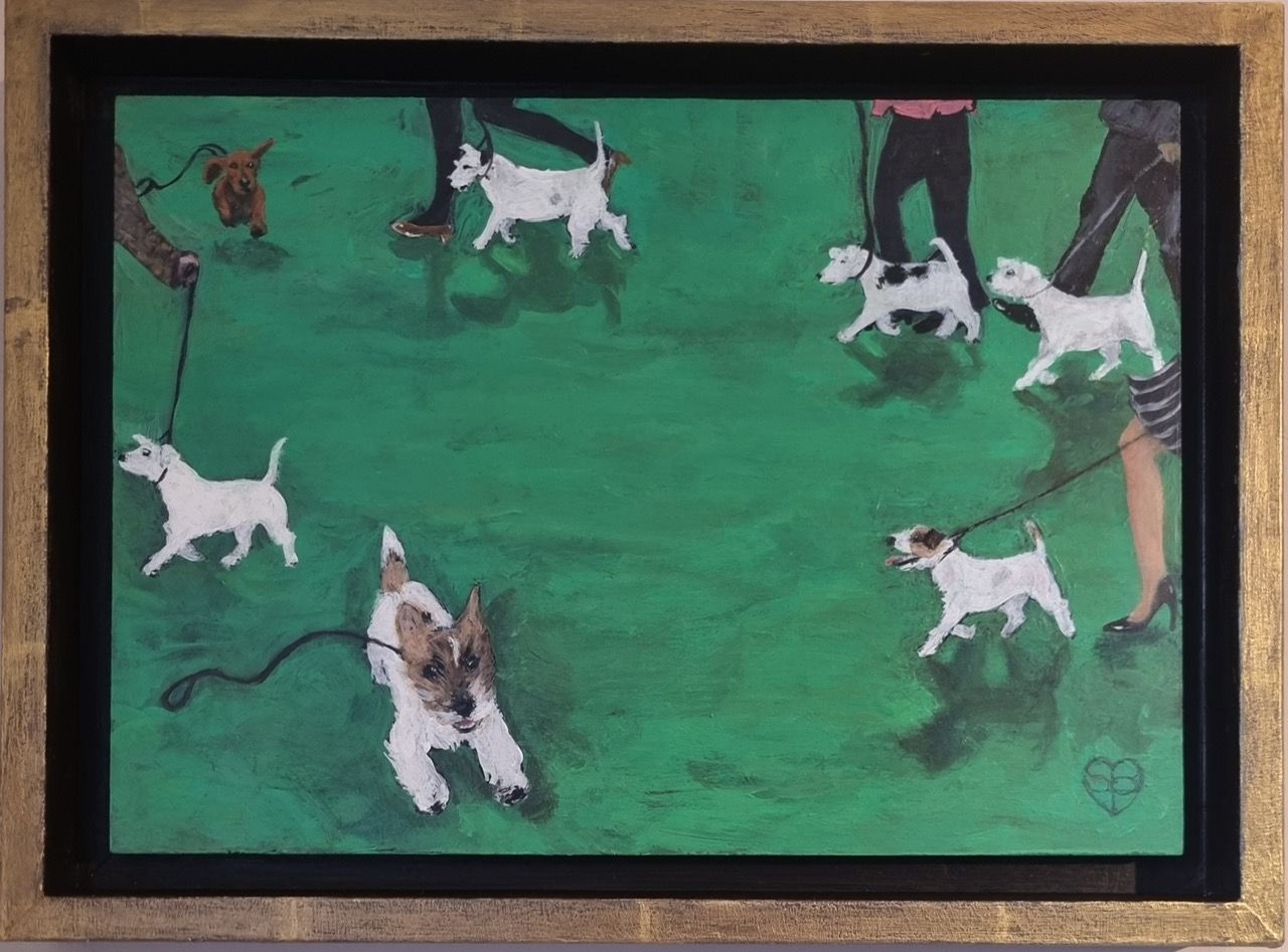 The Newcomer by Sam Ferriday Barnes, early 20th century