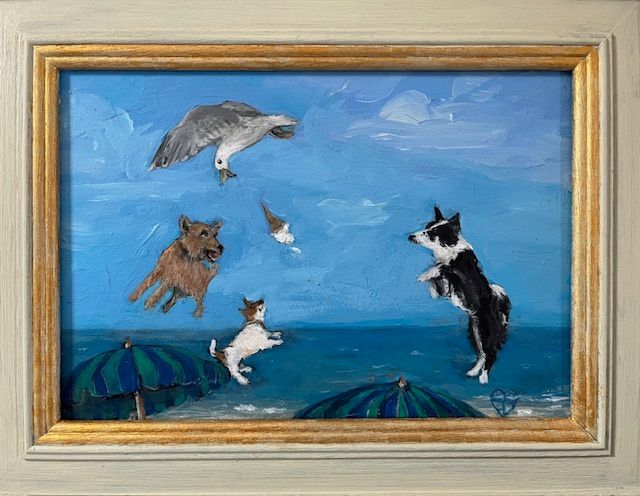 Up For Grabs by Sam Ferriday Barnes, early 20th century