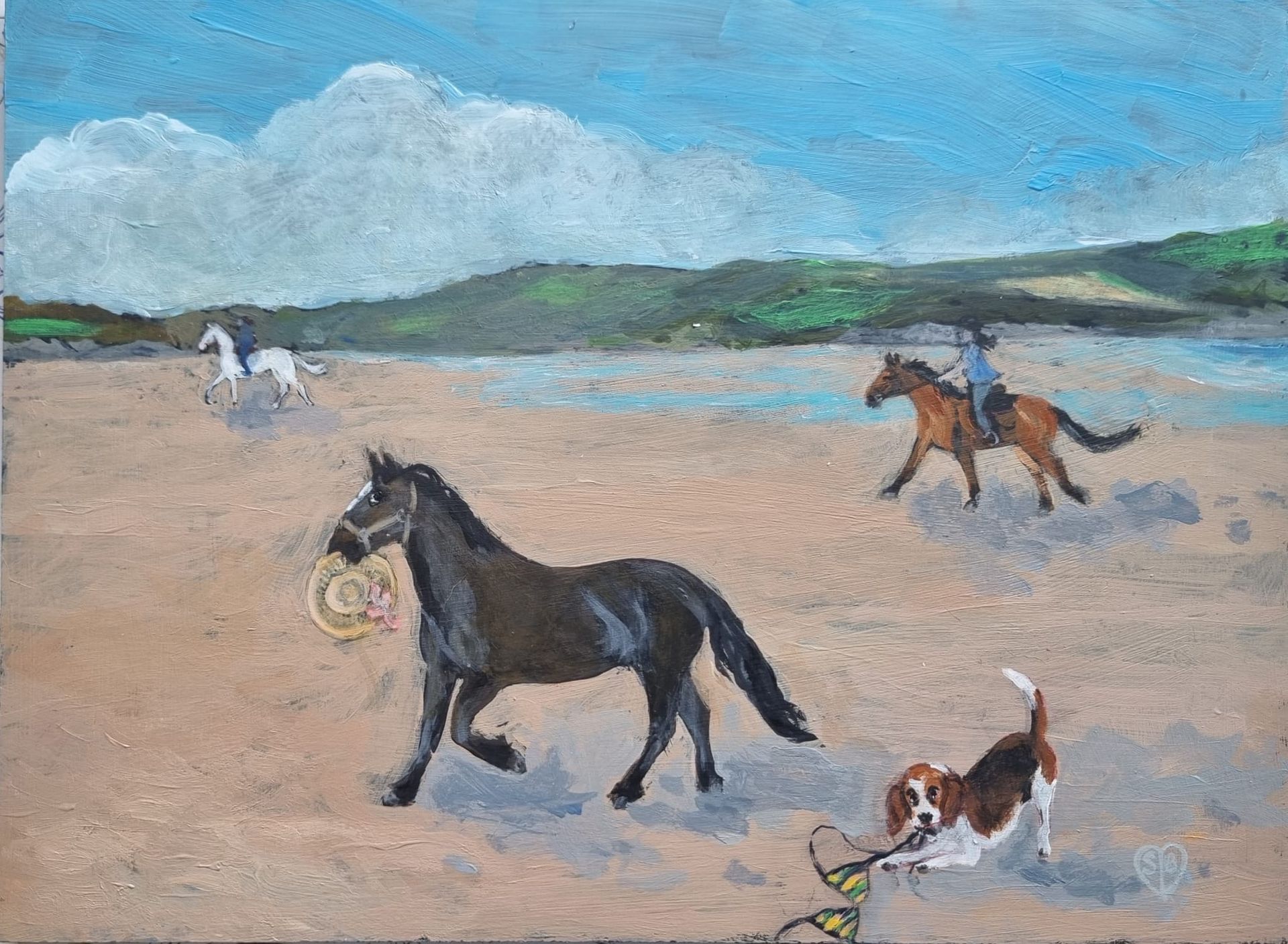 The Runaway by Sam Ferriday Barnes, early 20th century