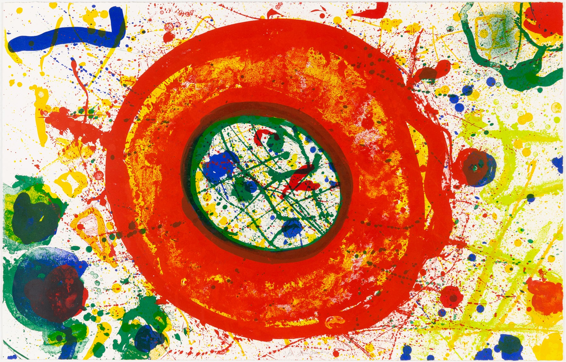 Artwork by Sam Francis, Untitled (Sf-356), Made of Lithograph 